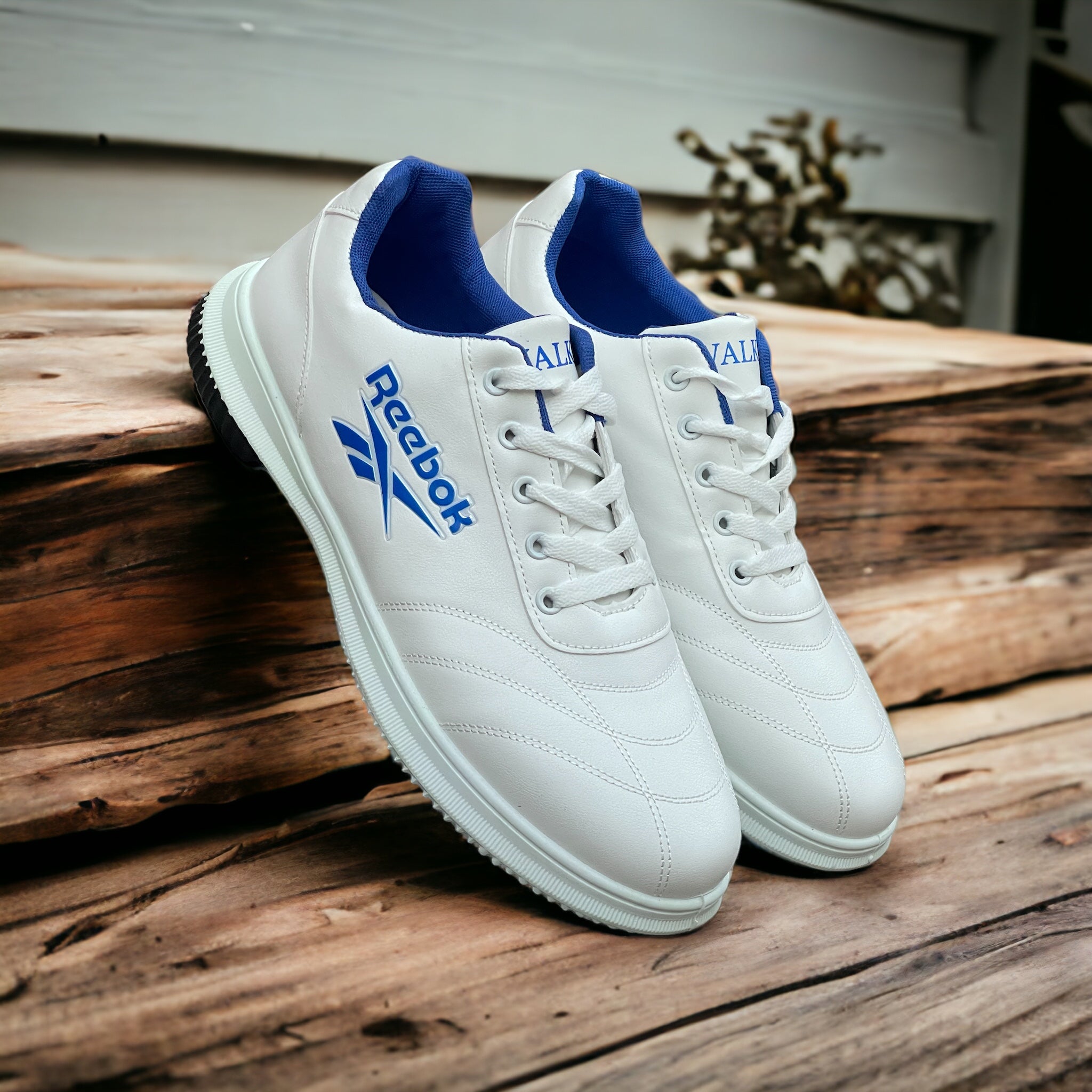 White-Blue RBK SNEAKERS RB-800