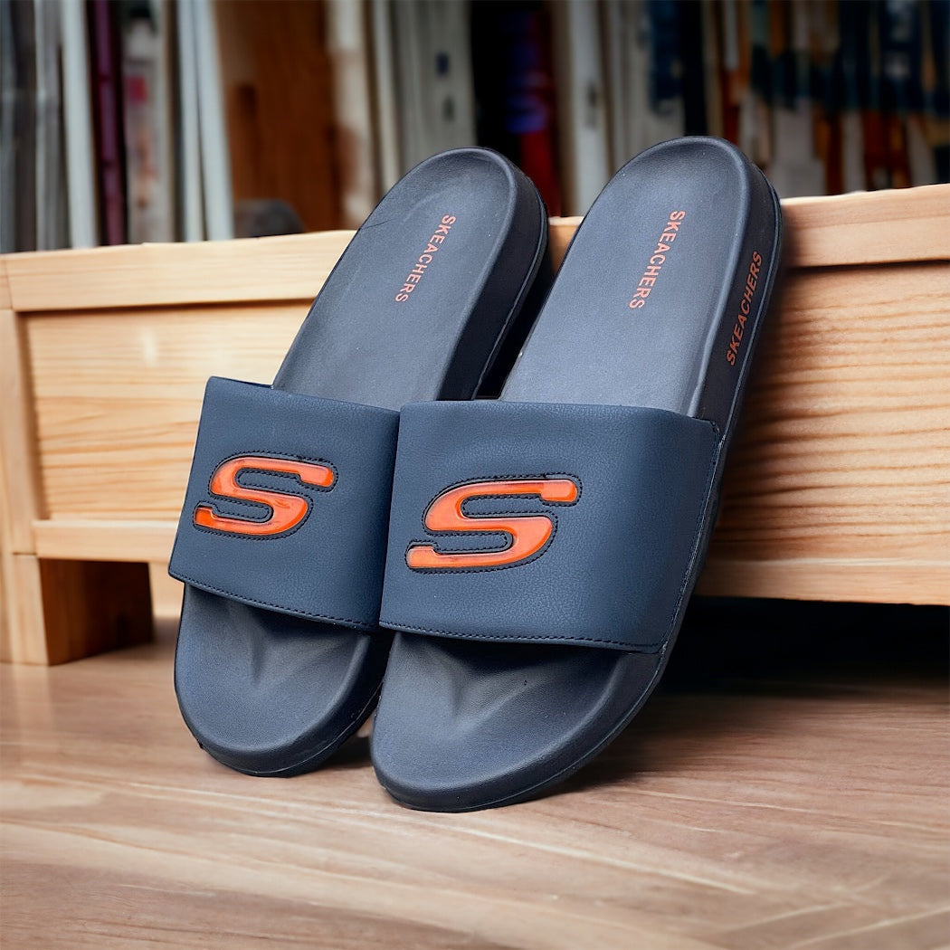 Sk-chers Blue Grip Slides GS-2500