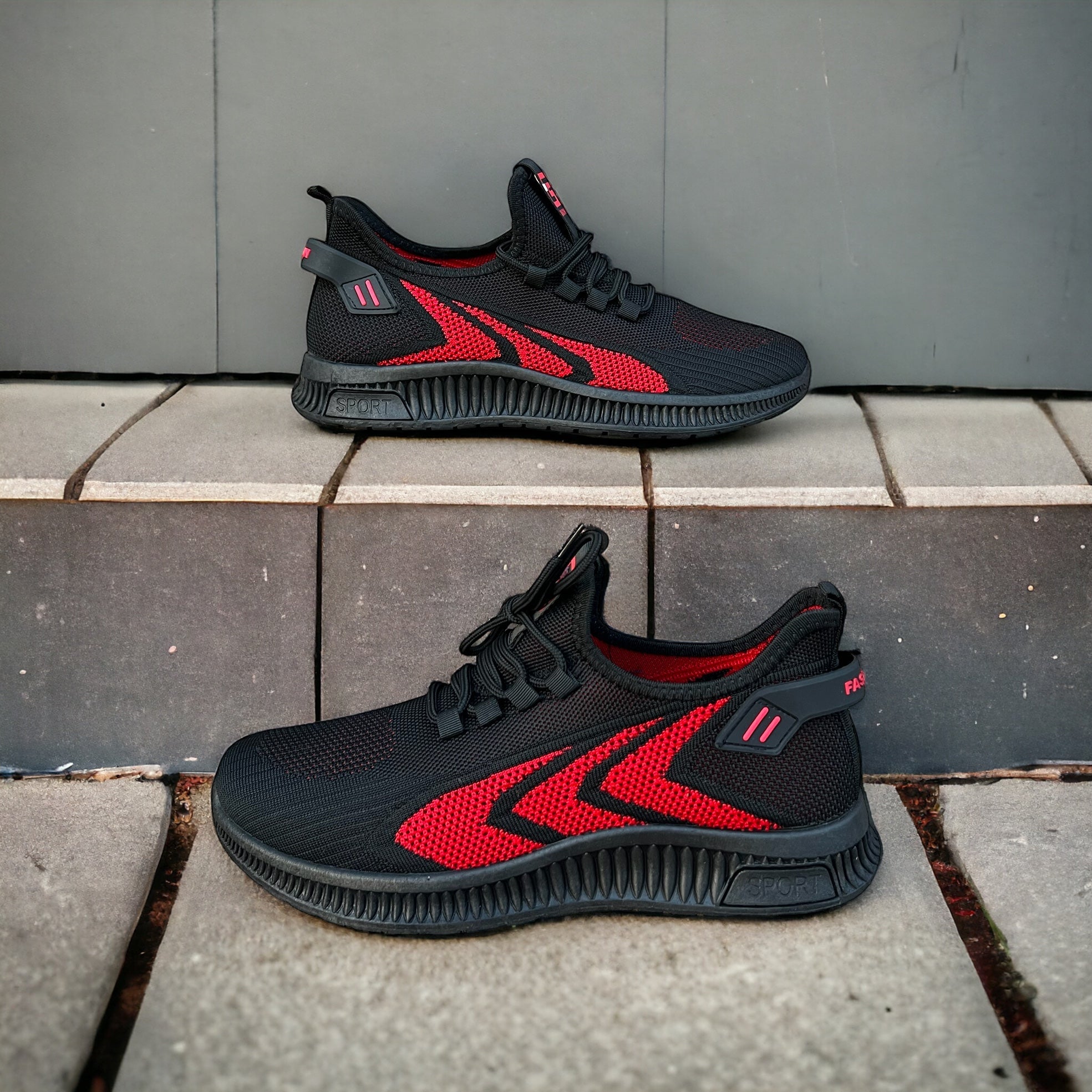 Black Red Rays Yeezy RY-2290