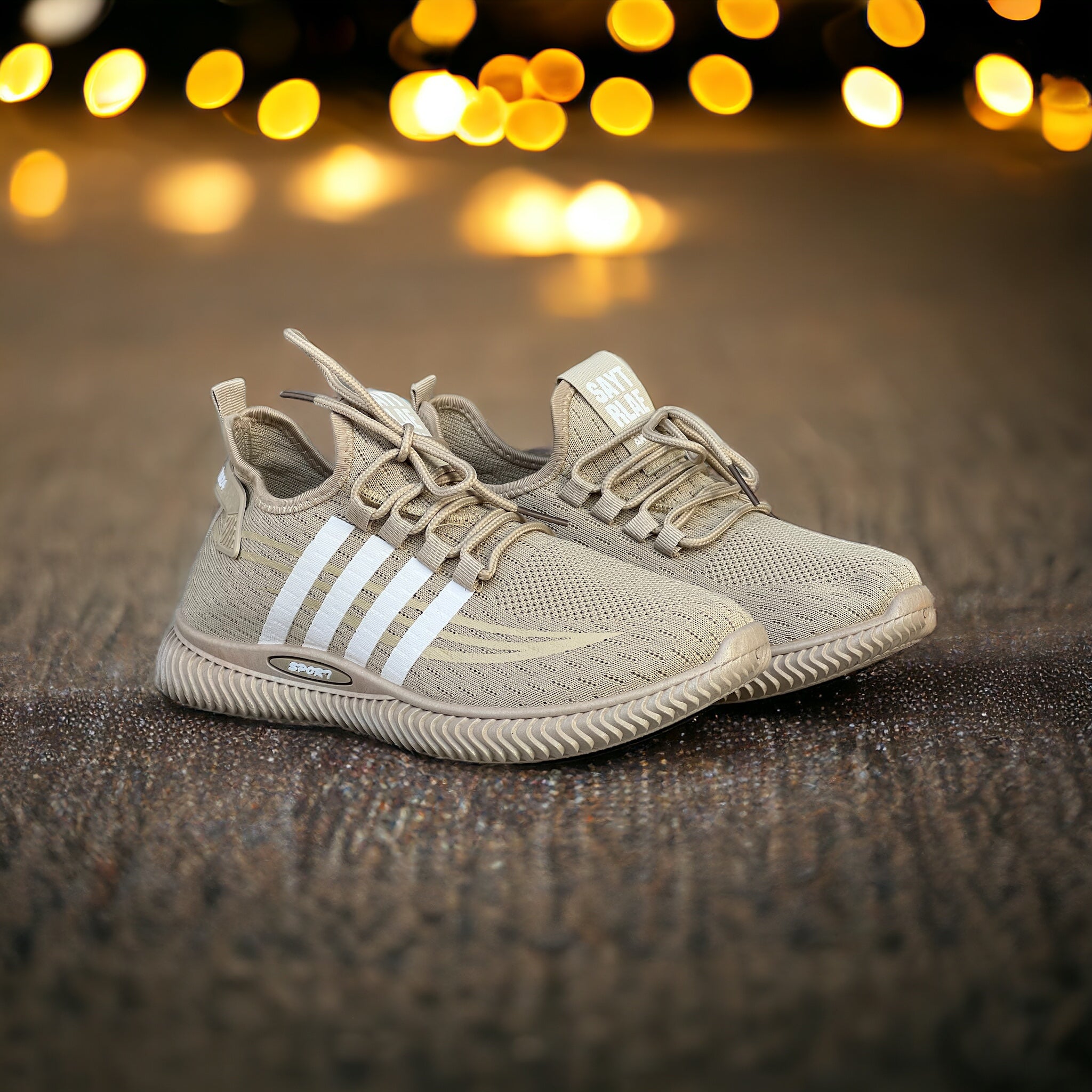 Beige Stripes Yeezy SY-7676