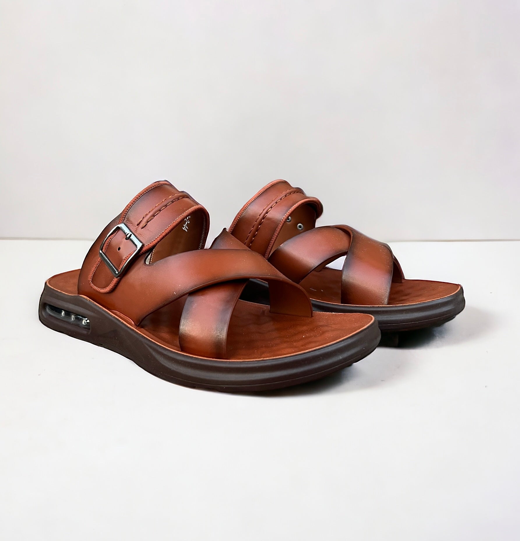 100% Medicated Air-Cooled Mustared Chappal - AC091