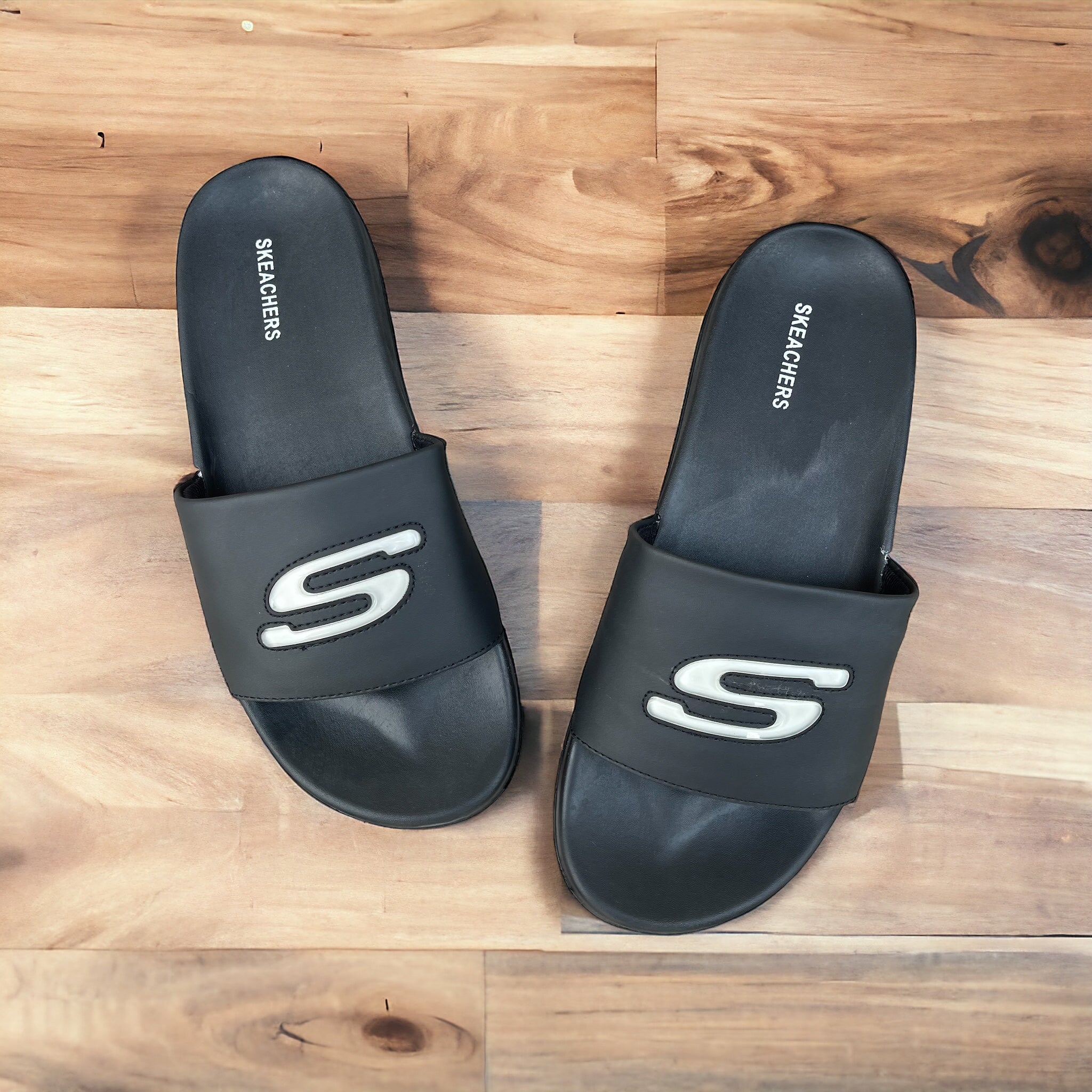 skhr Black Grip Slides GS-2300