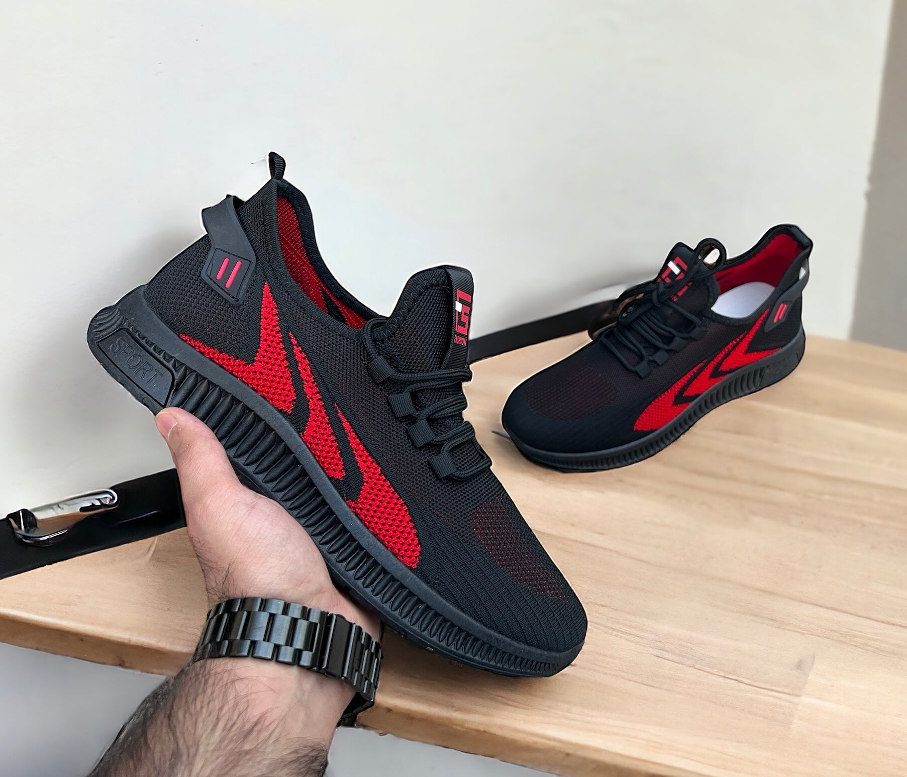 Black Red Rays Yeezy RY-2290