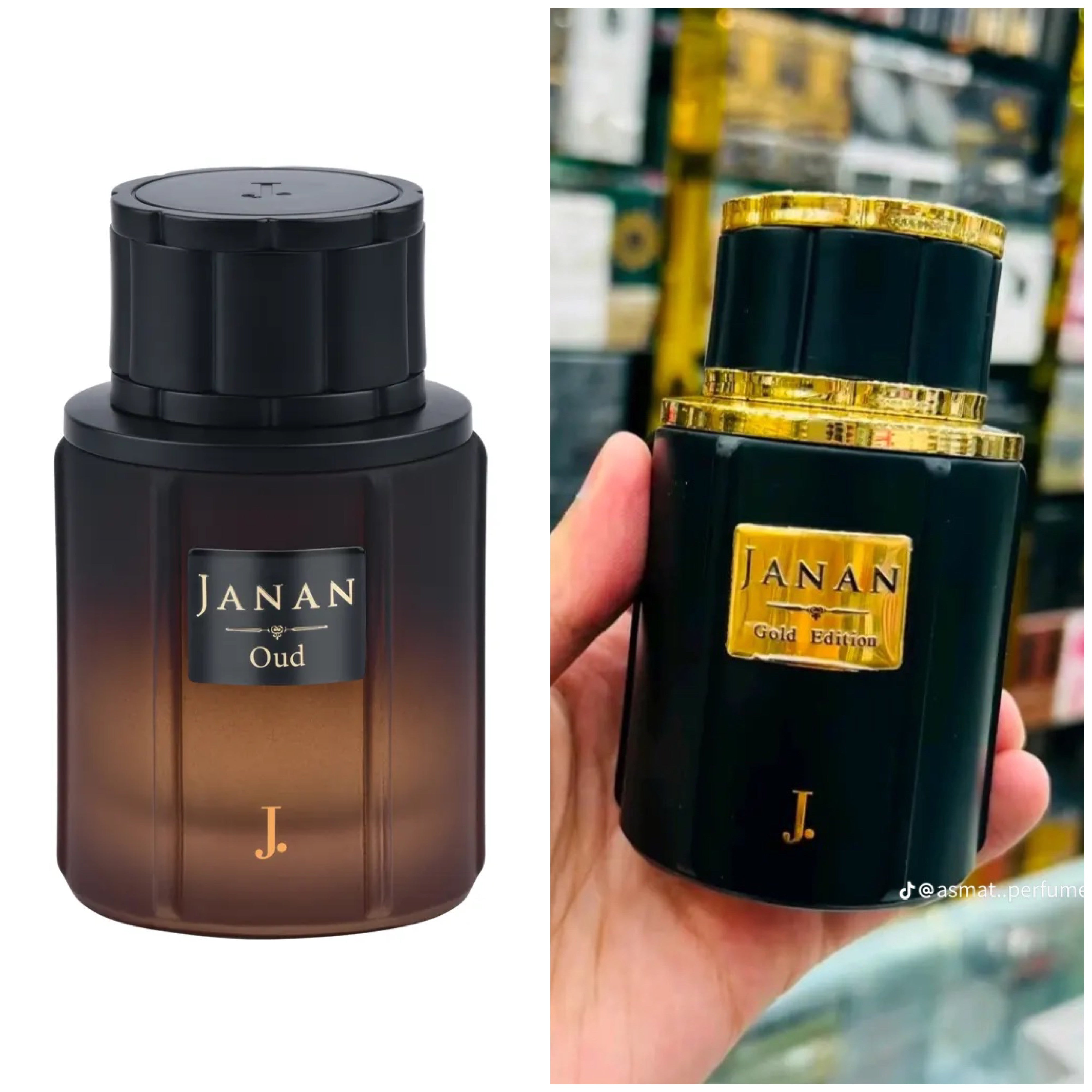 (Pack of 2) Original J. Perfume Janan Oud + Gold Edition