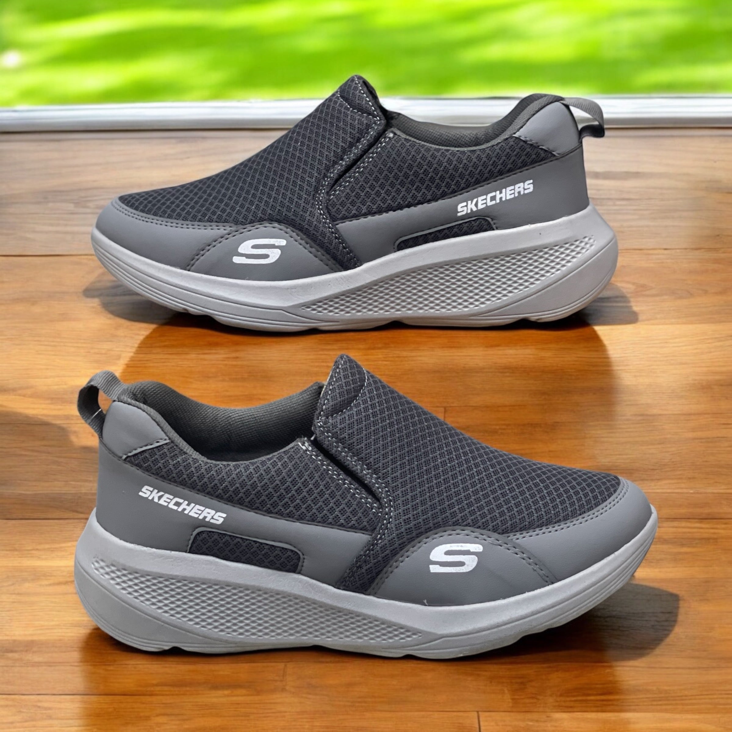 Women Grey Keep Sk-chers KS-6644