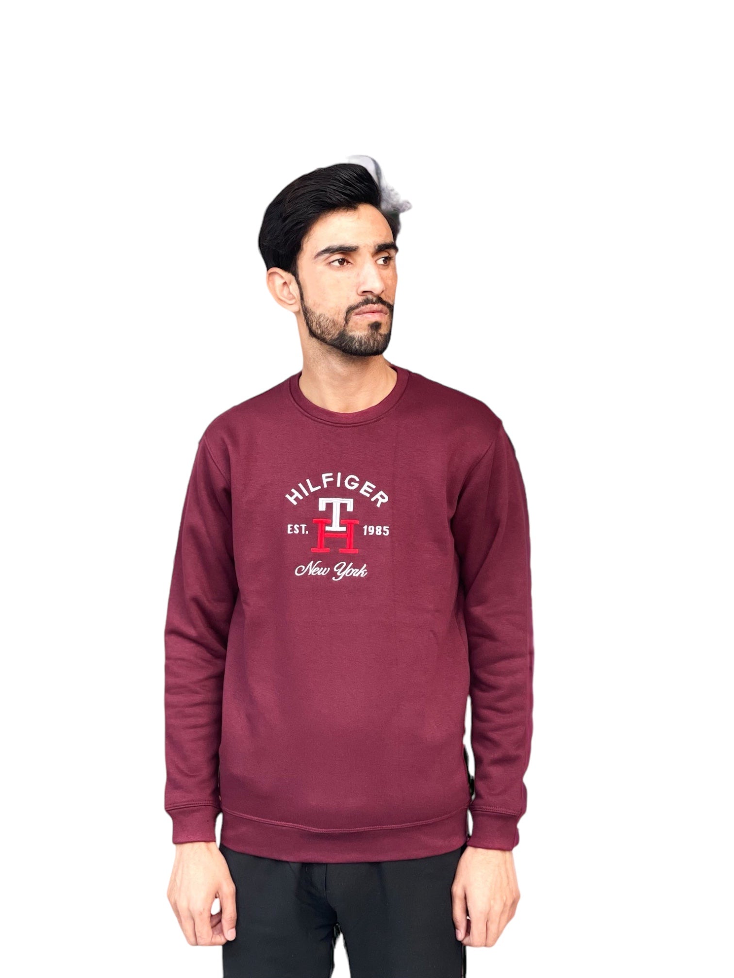 Fleece Sweatshirt Shirt - Mehroon