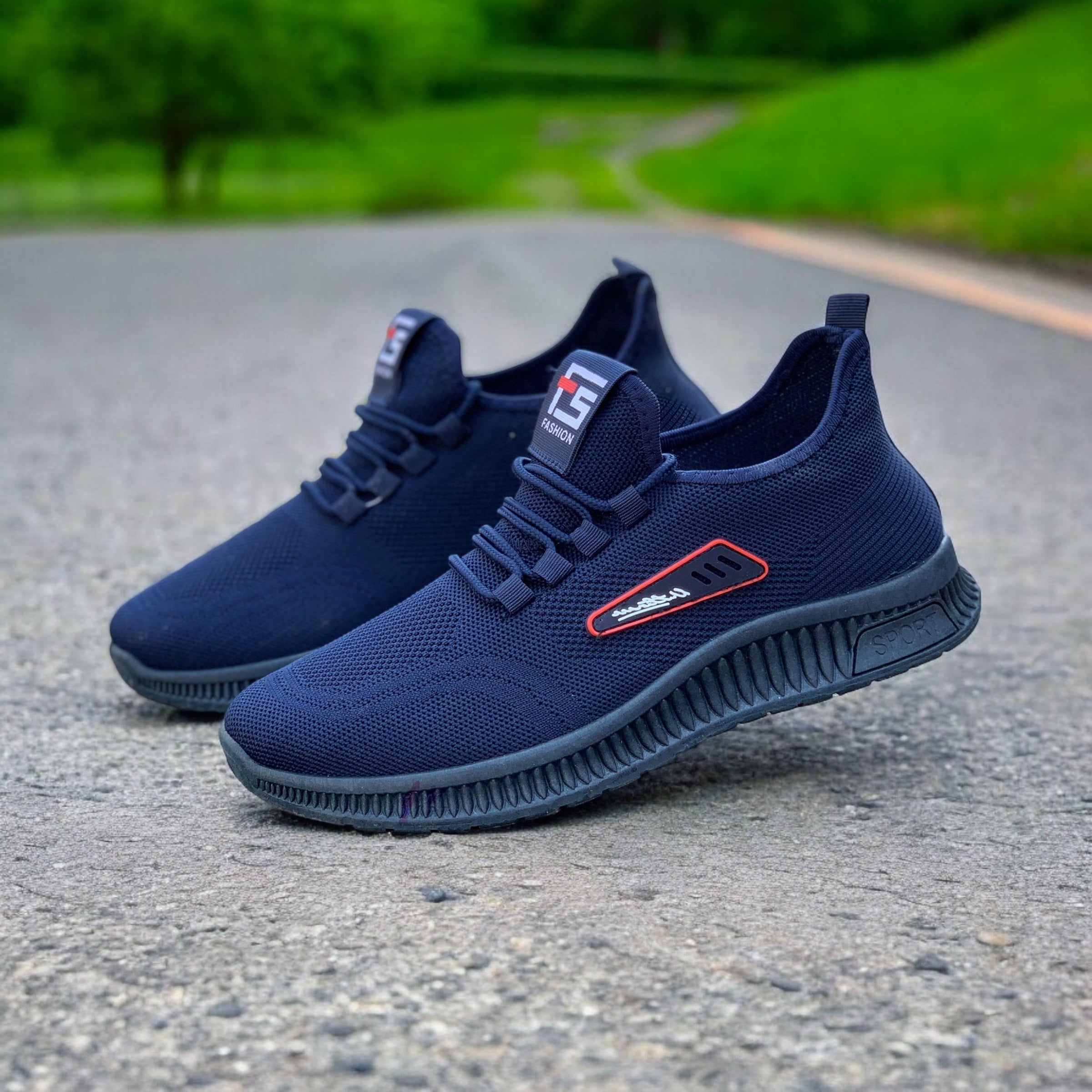 Navy Note Sport Yeezy Shoe