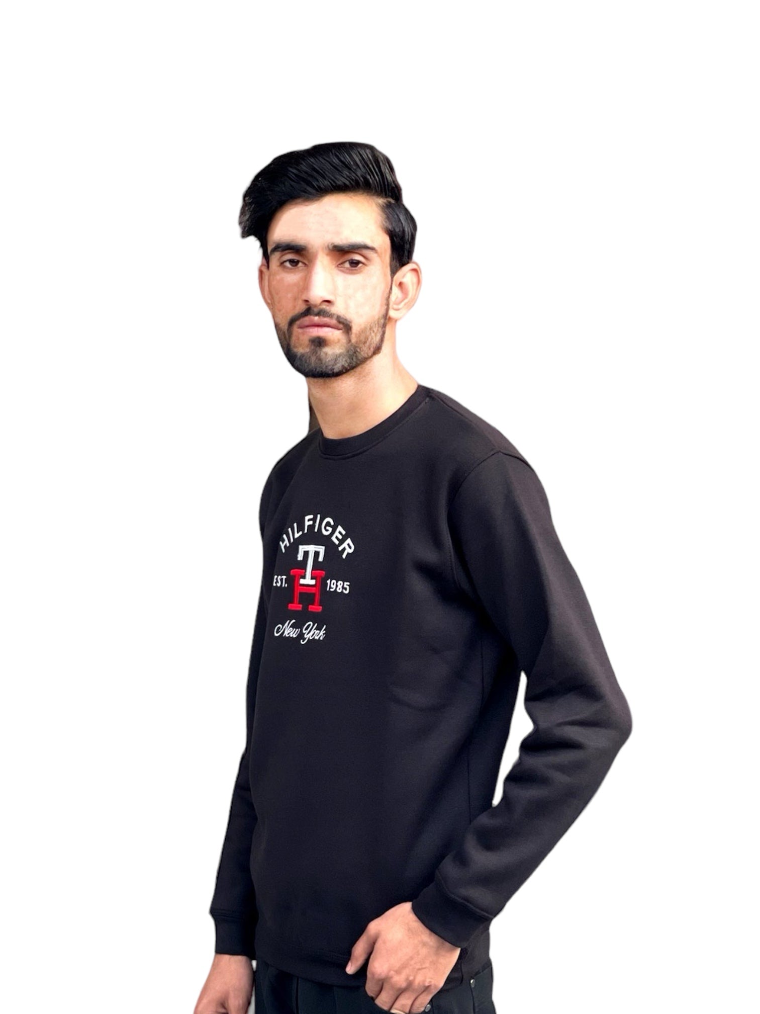 Fleece Sweatshirt Shirt - Black