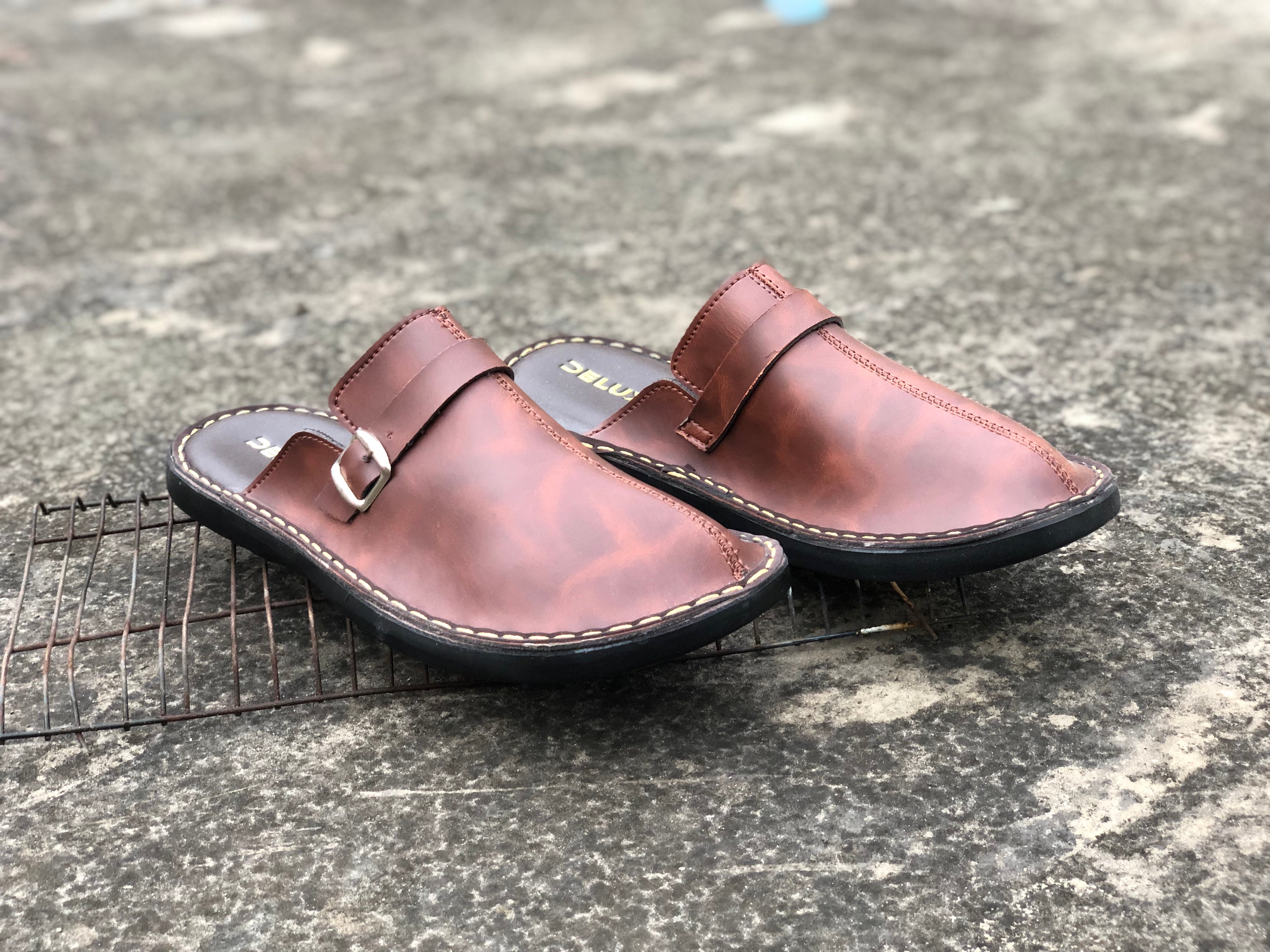 Original Brown Comfort Shoes - Slipper (SS-2200)