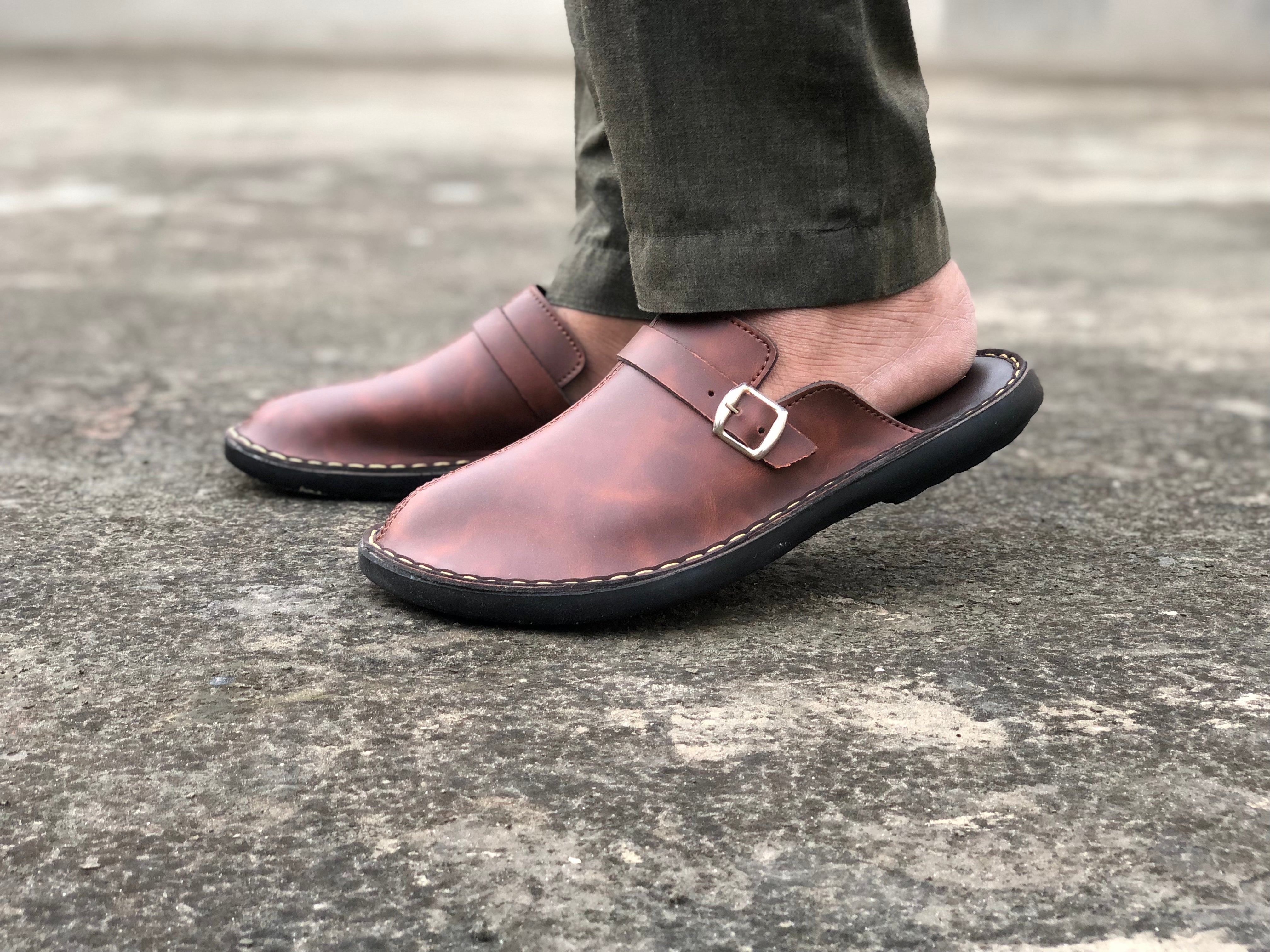 Original Brown Comfort Shoes - Slipper (SS-2200)