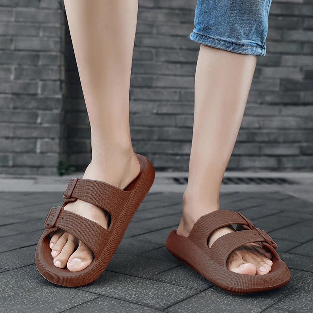 New EVR Ultra Soft - BROWN - Zag Slippers 001