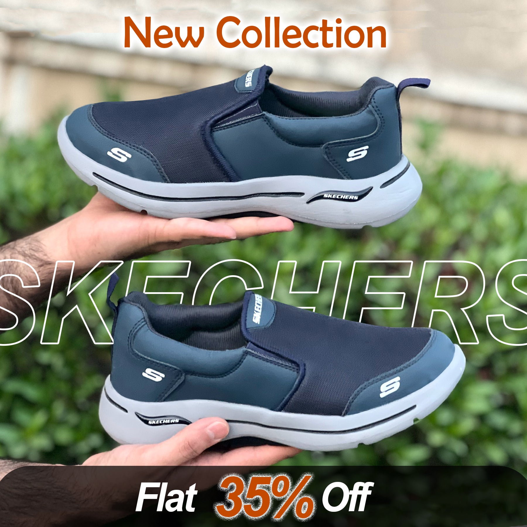 New Navy  SSS-SKCHER  Shoes - SR22