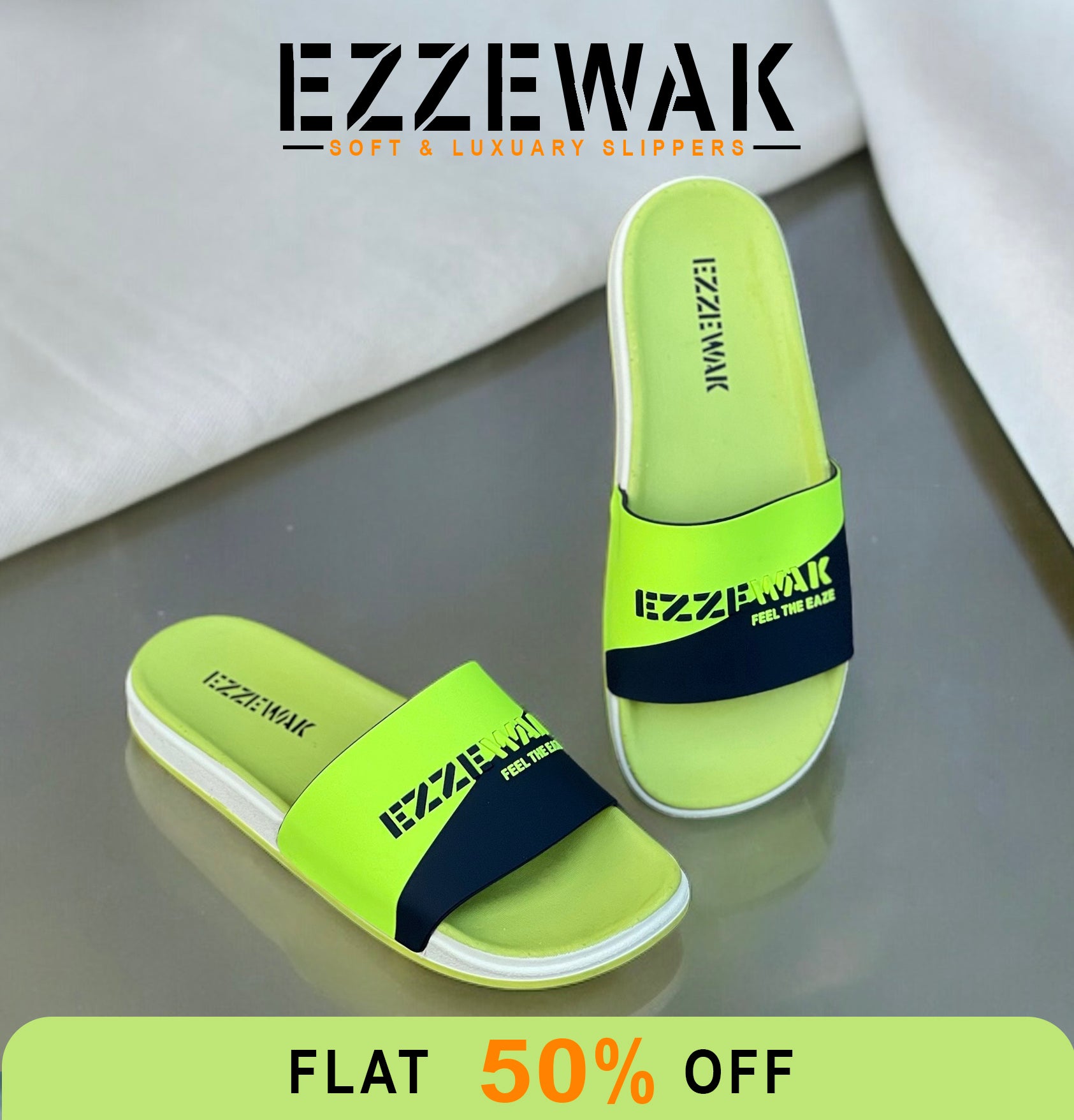 Green Ezze Walk Slides