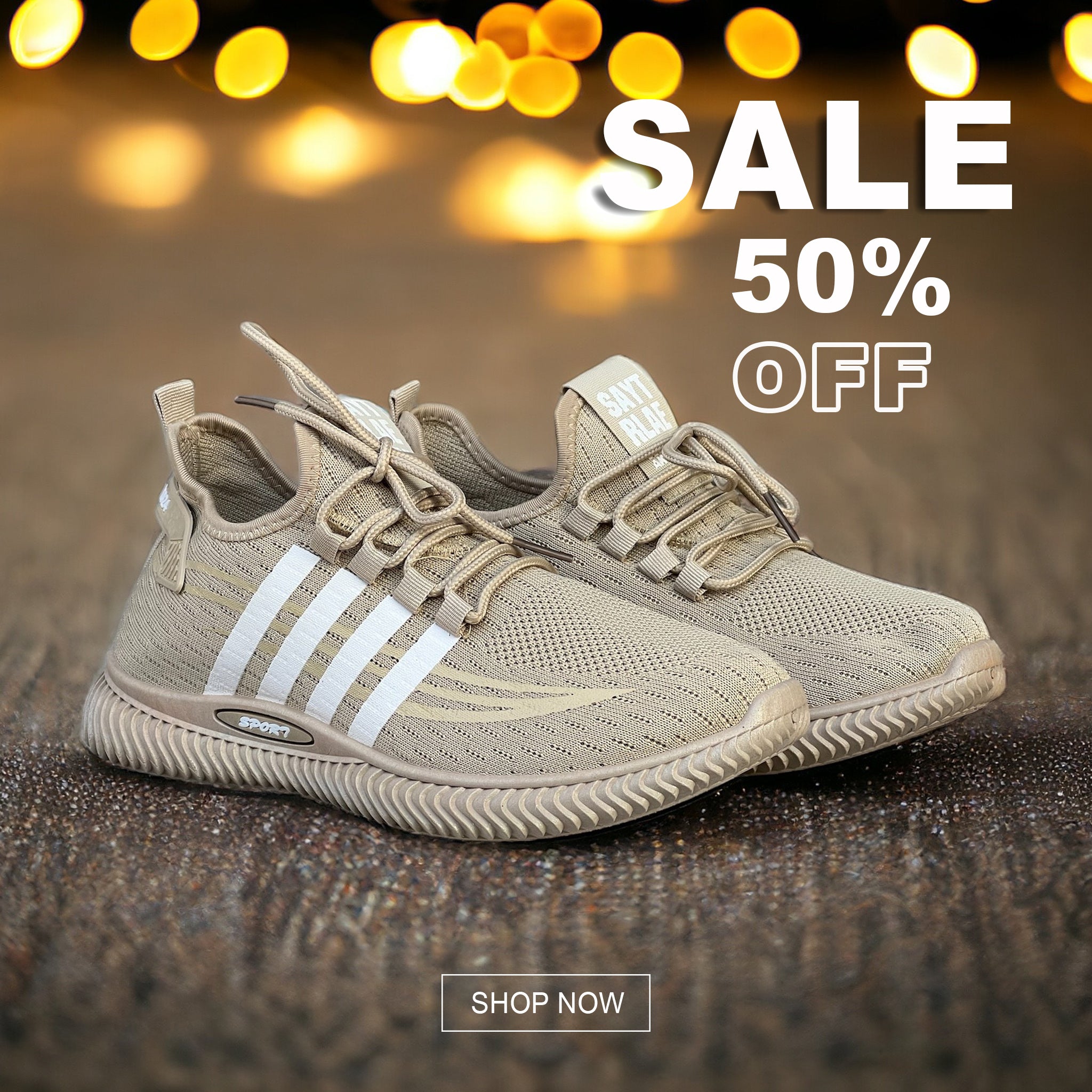 Beige Stripes Yeezy SY-7676