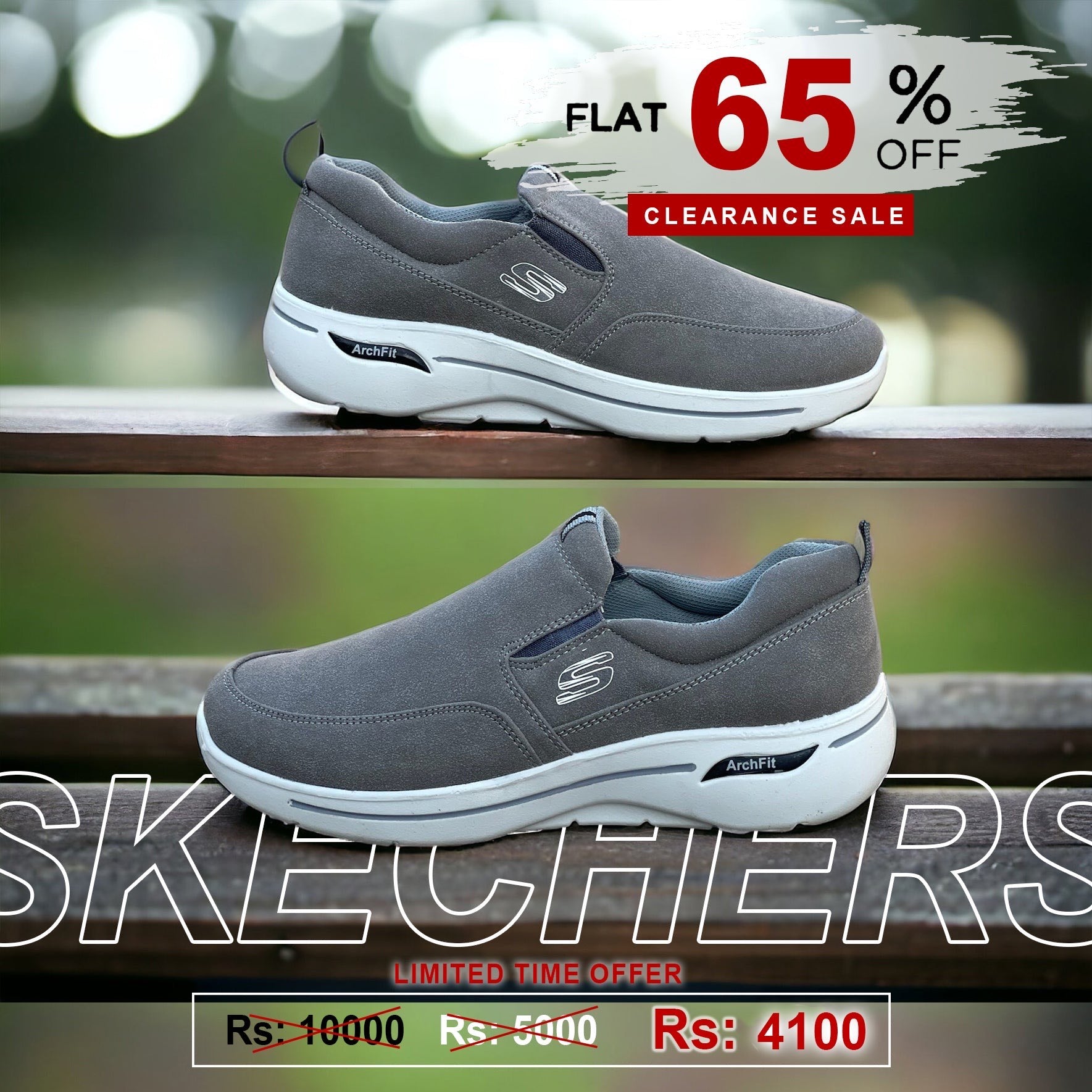 Grey Wills Sk-chers WS-3300