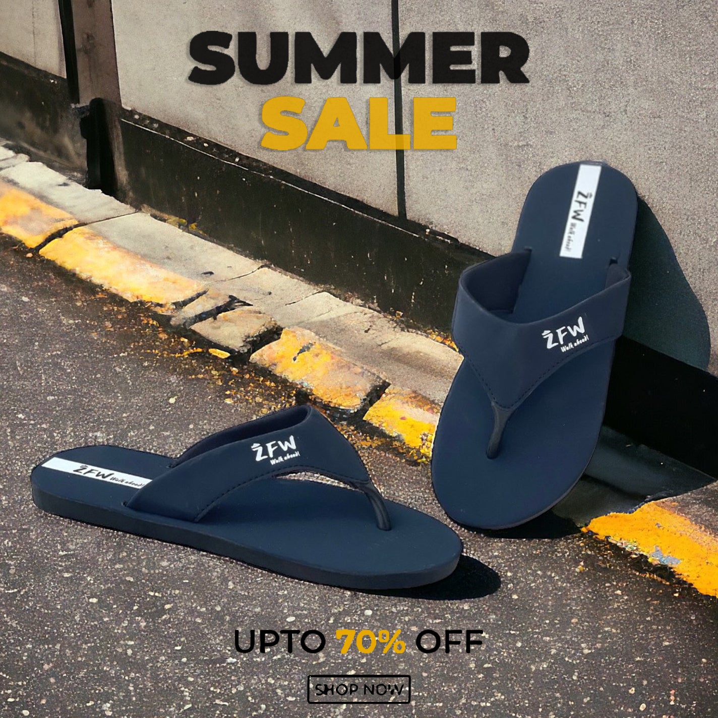 Navy ZFW Flip Flop FF-250