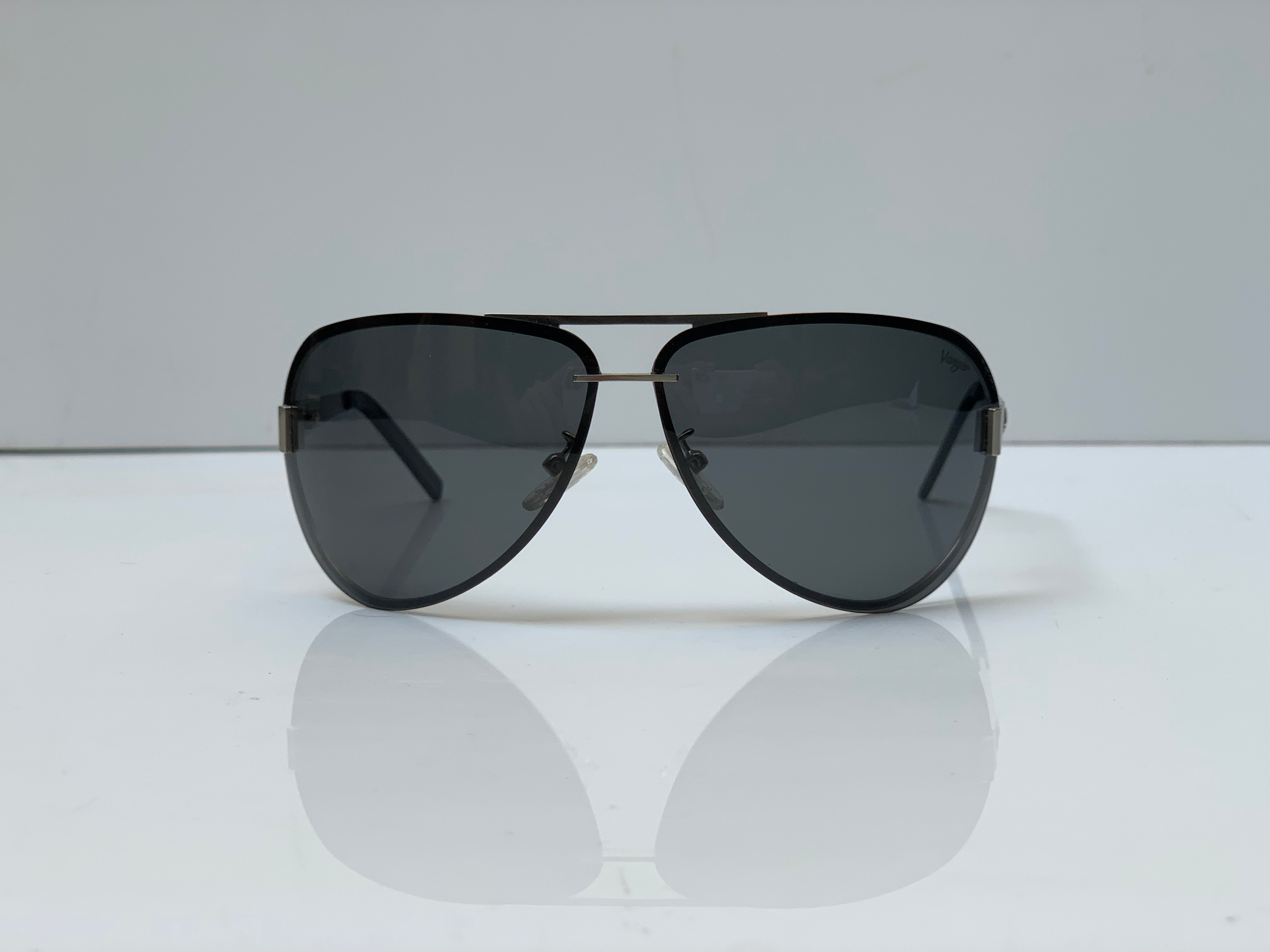 New 3D Curve - Shape Black Smoky - Glasses  ( B-900 )