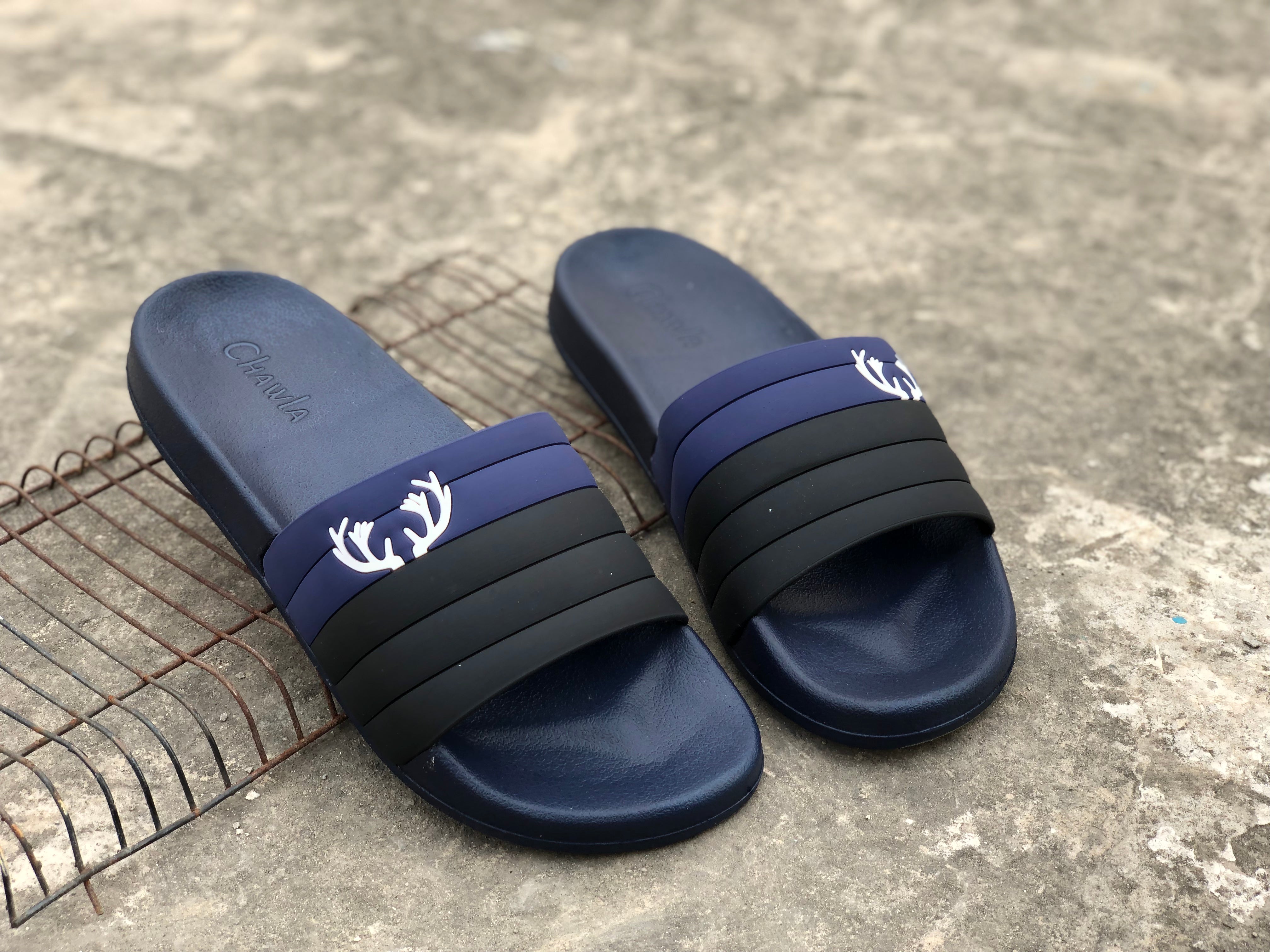 Blue Henze Slippers HS-5500