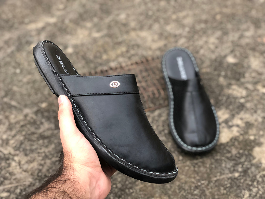 Original Black Comfort Shoes - Slipper (SS-2100)