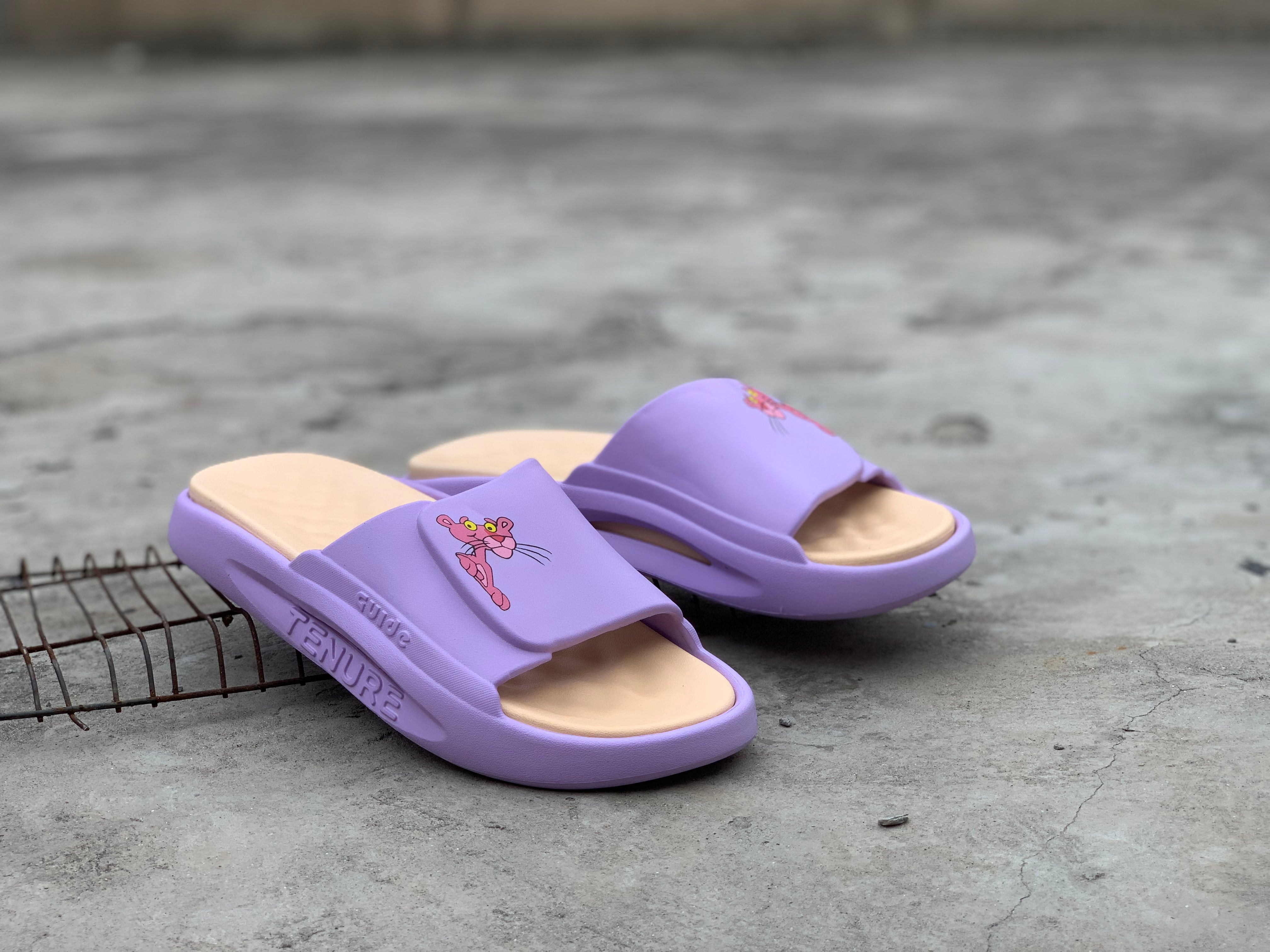 Ultra Soft - Ladies - Purple Panther - Slippers