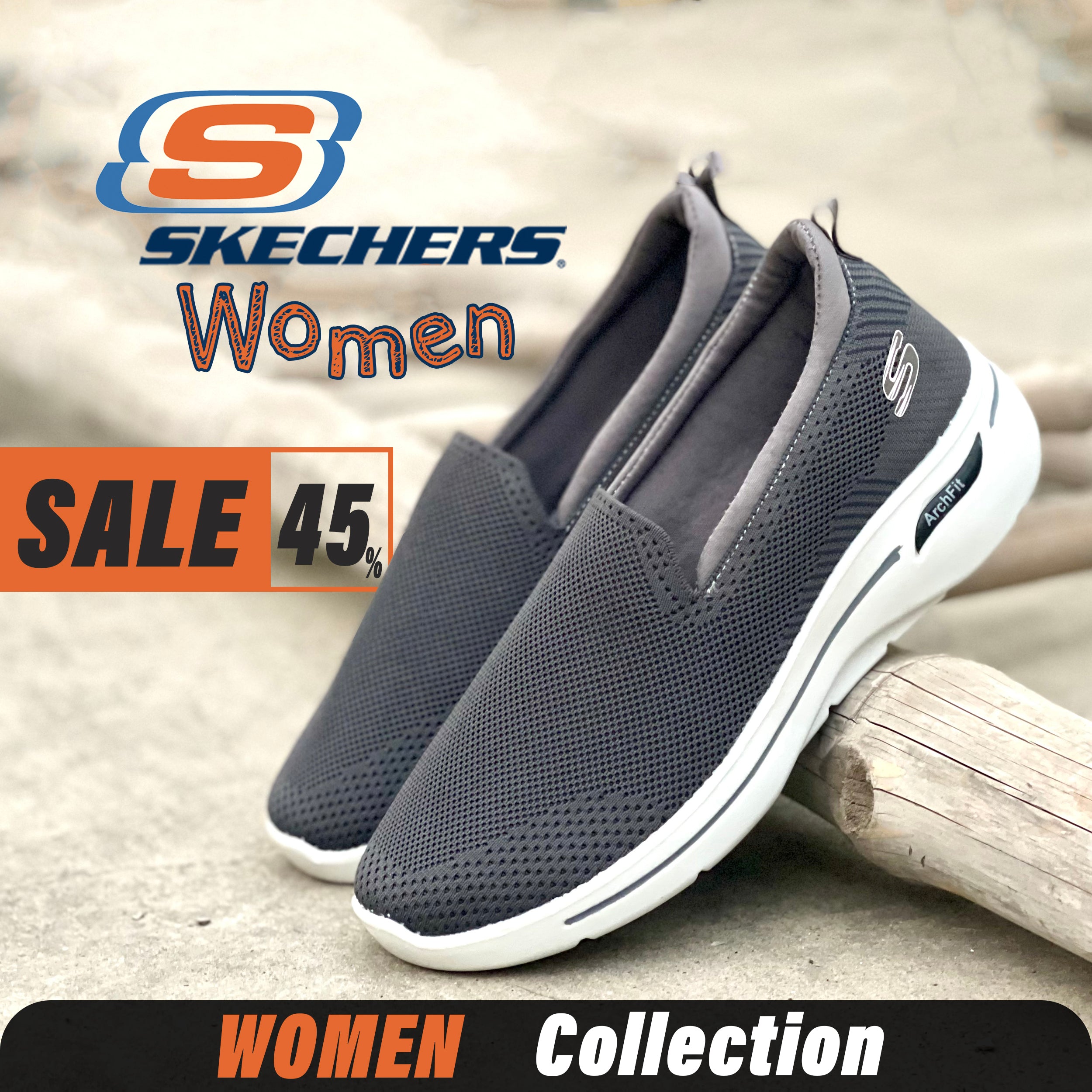 Women Ultimate Ultra - GREY skhr - Shoes UU-9070