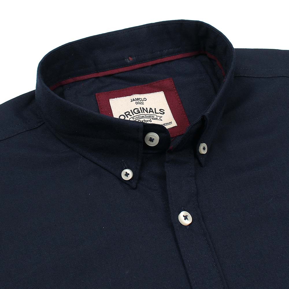 Navy Blue Oxford Shirt