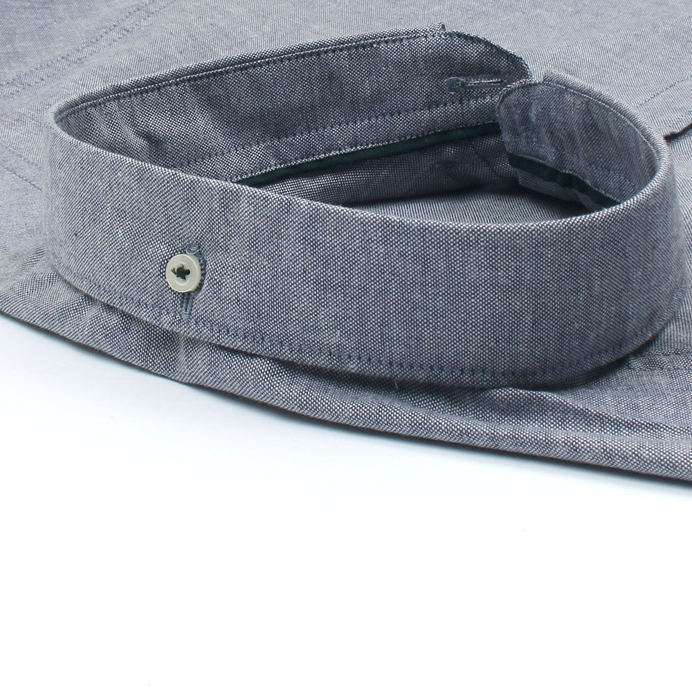 Double Tune Light Grey Oxford Shirt