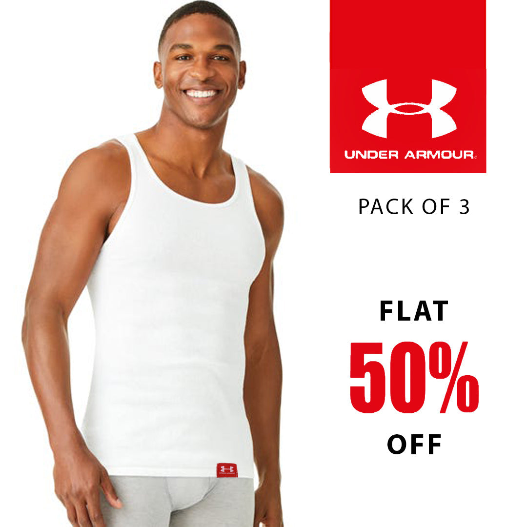 Men's Under Armour  Tank VEST Pack of 3