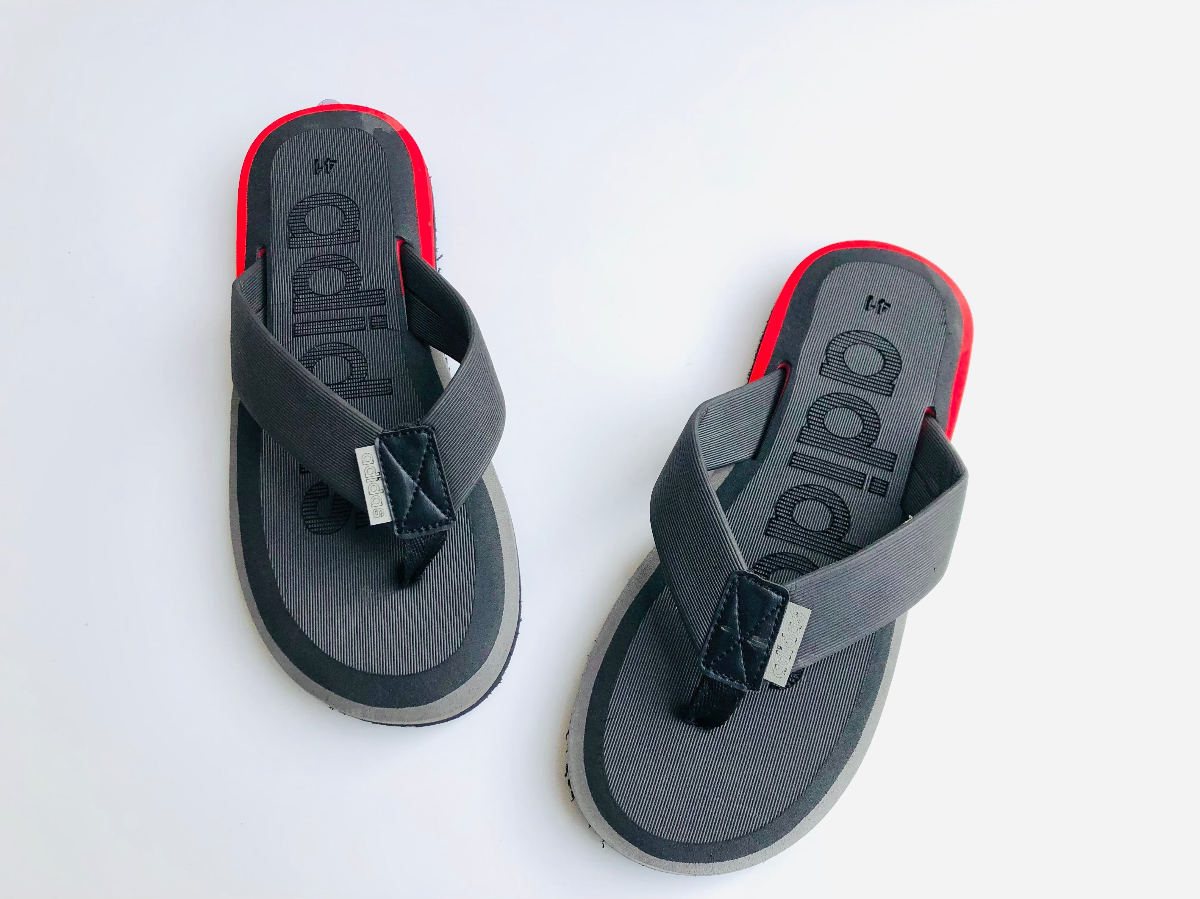 New Stylish ADS Black-Red FlipFlop ( FF-004 )