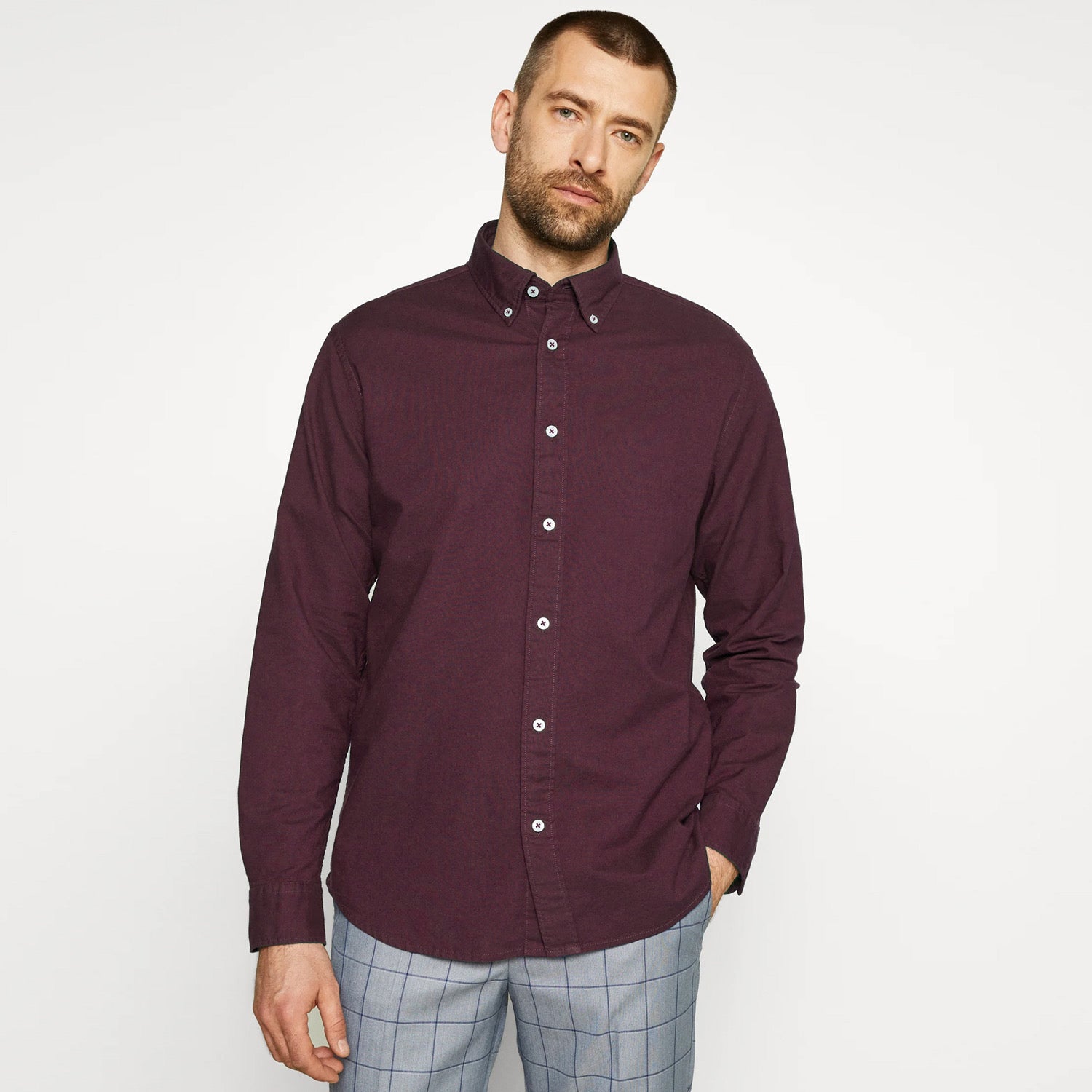 Congo Brown Oxford Shirt