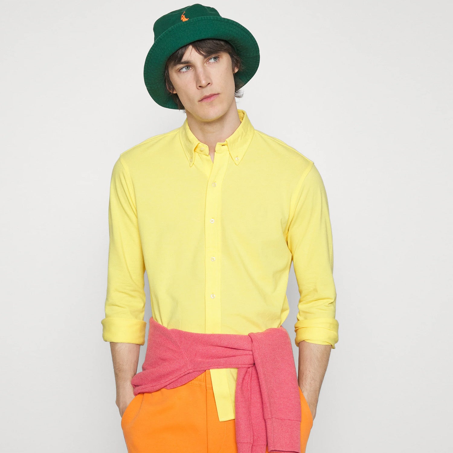 Limon Yellow Oxford Shirt