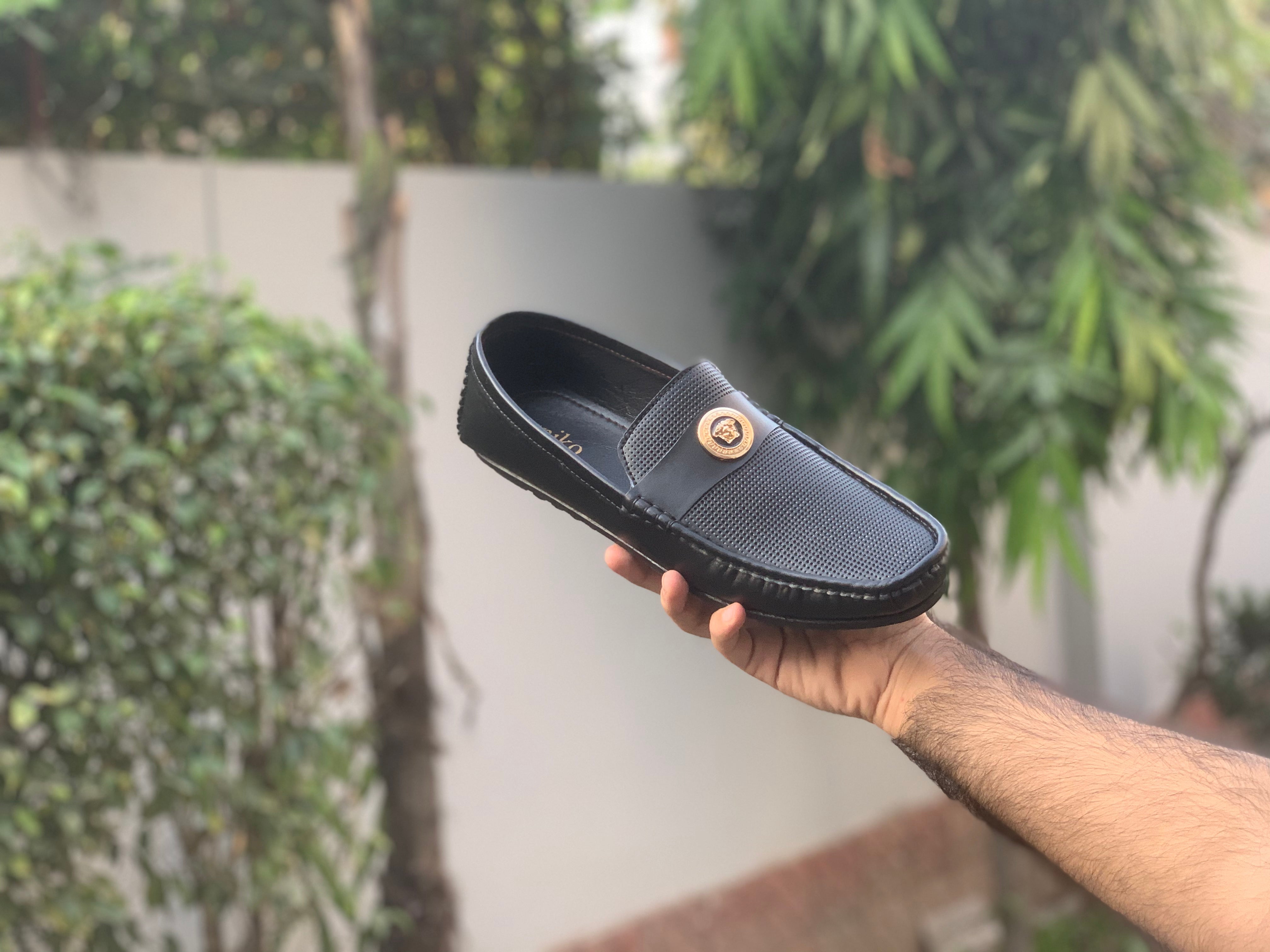 Black Ver-sac Loafer