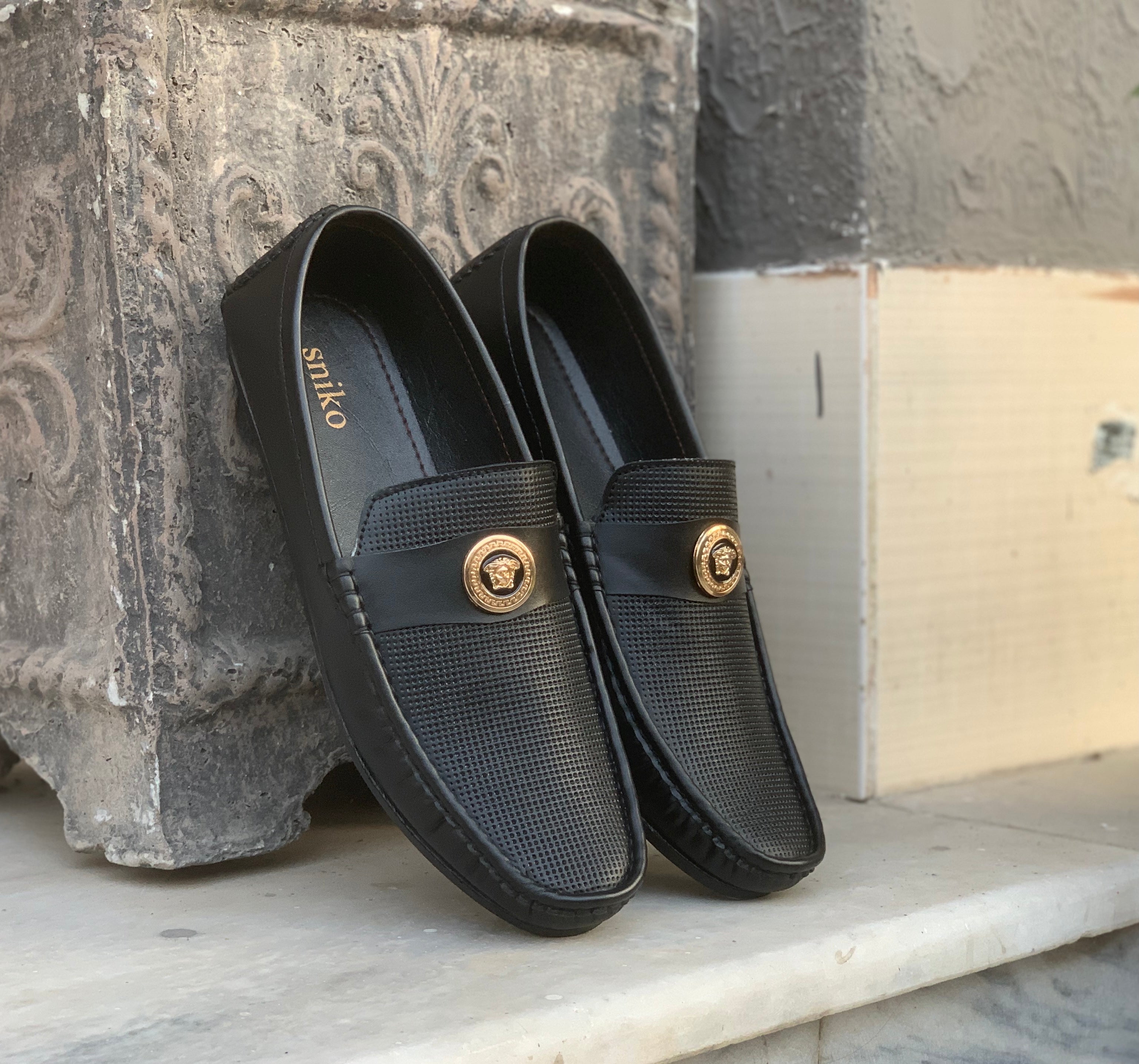 Black Ver-sac Loafer