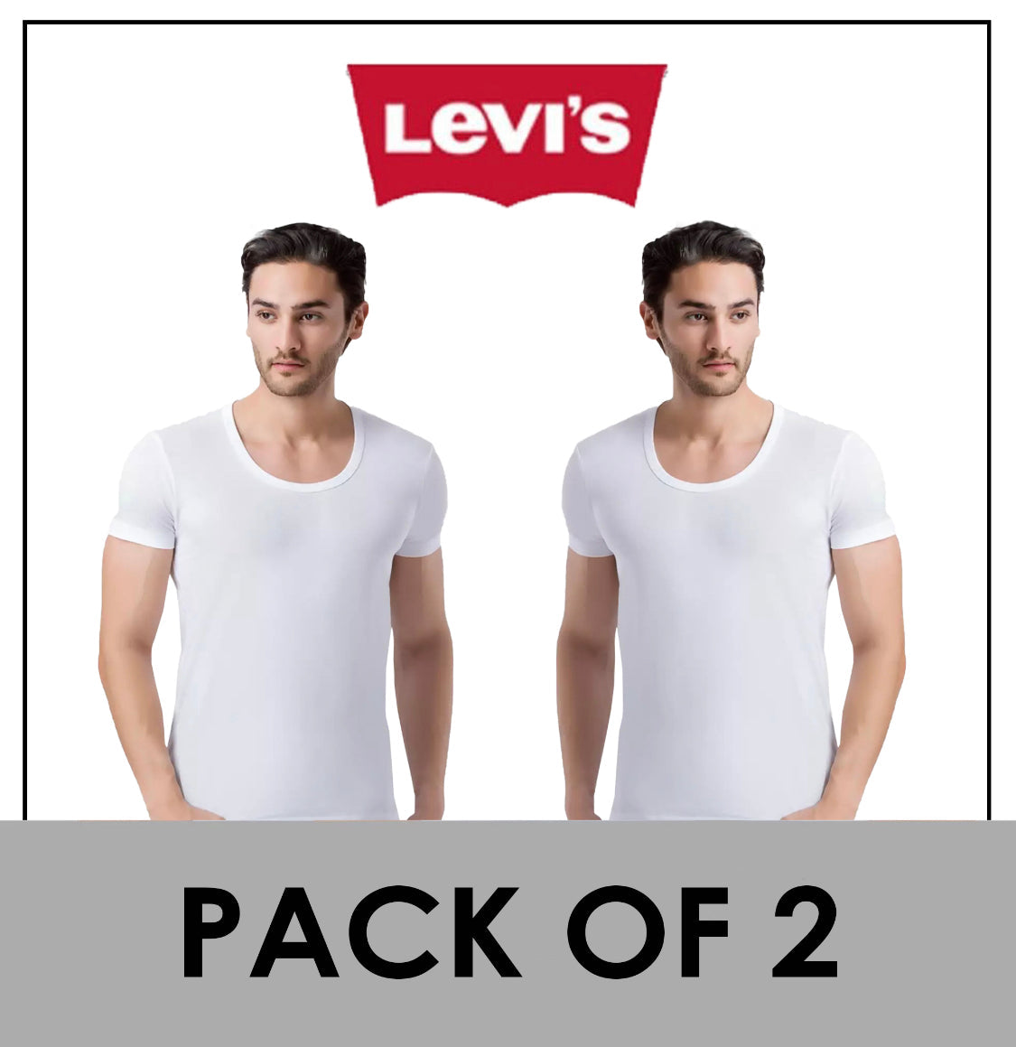 LVS Half Sleeve Vest For Men ( pack of 2 )