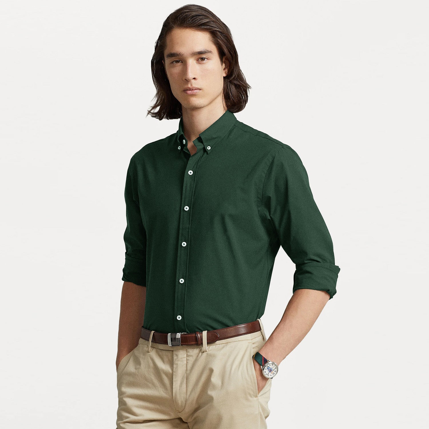 Green Oxford Shirt