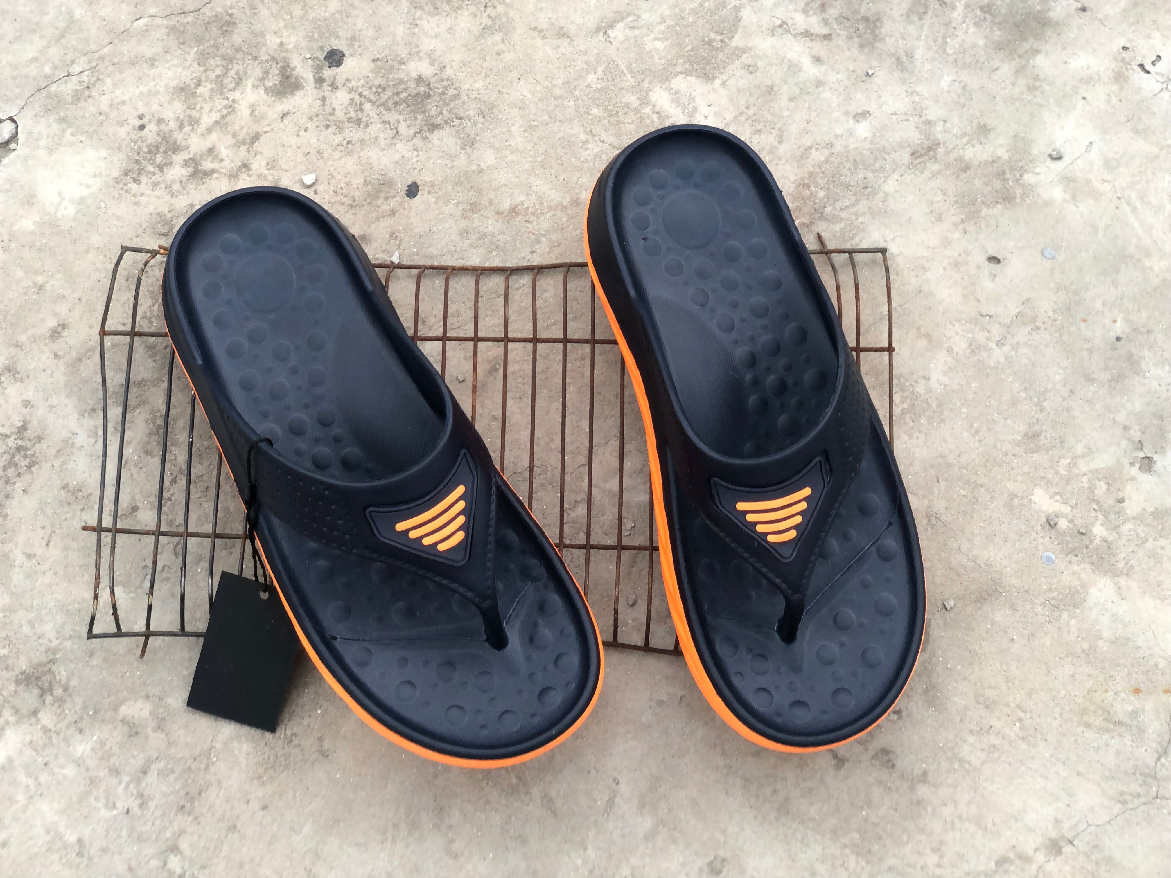 Orange - Black Medicated Sole BF-2