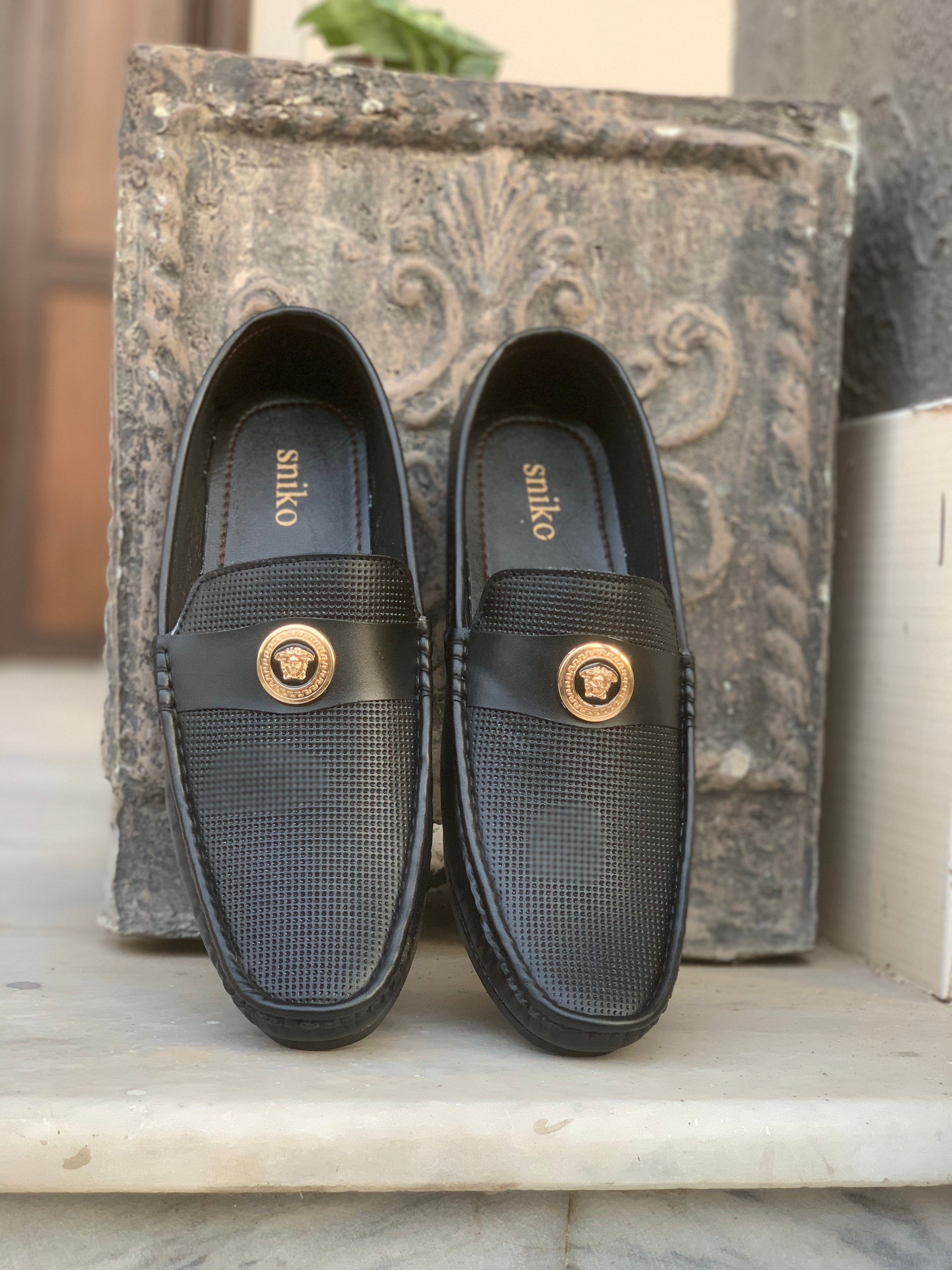 Black Ver-sac Loafer