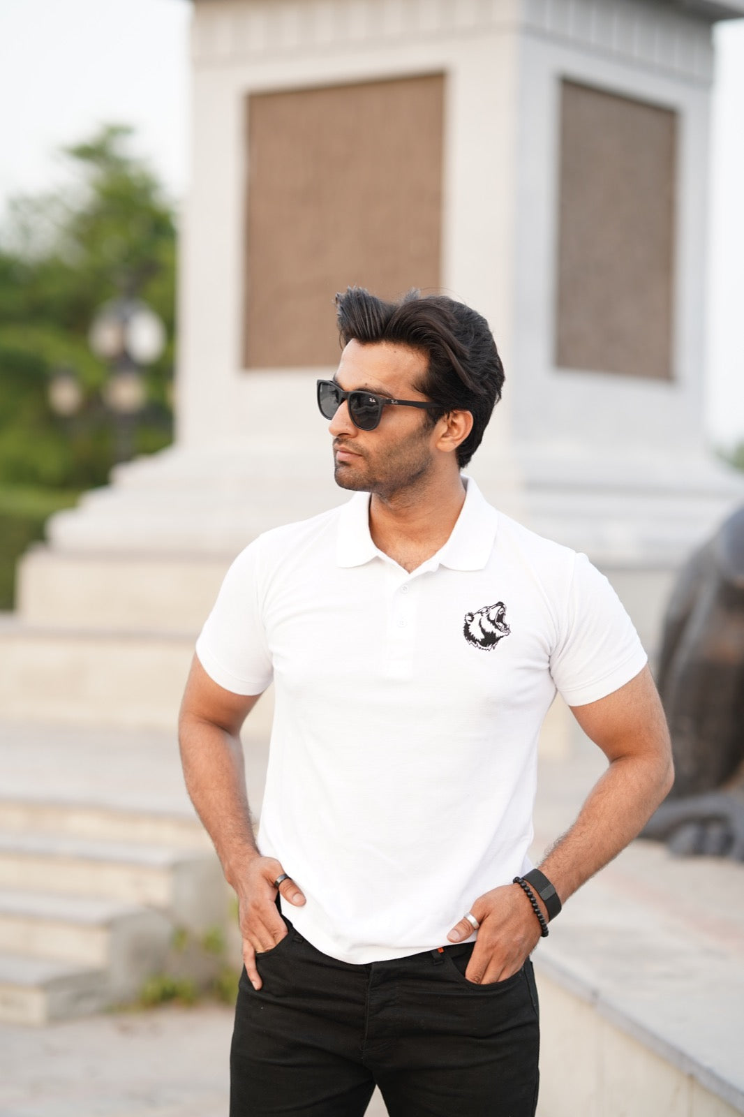 Roar Exclusive Polo - WHITE