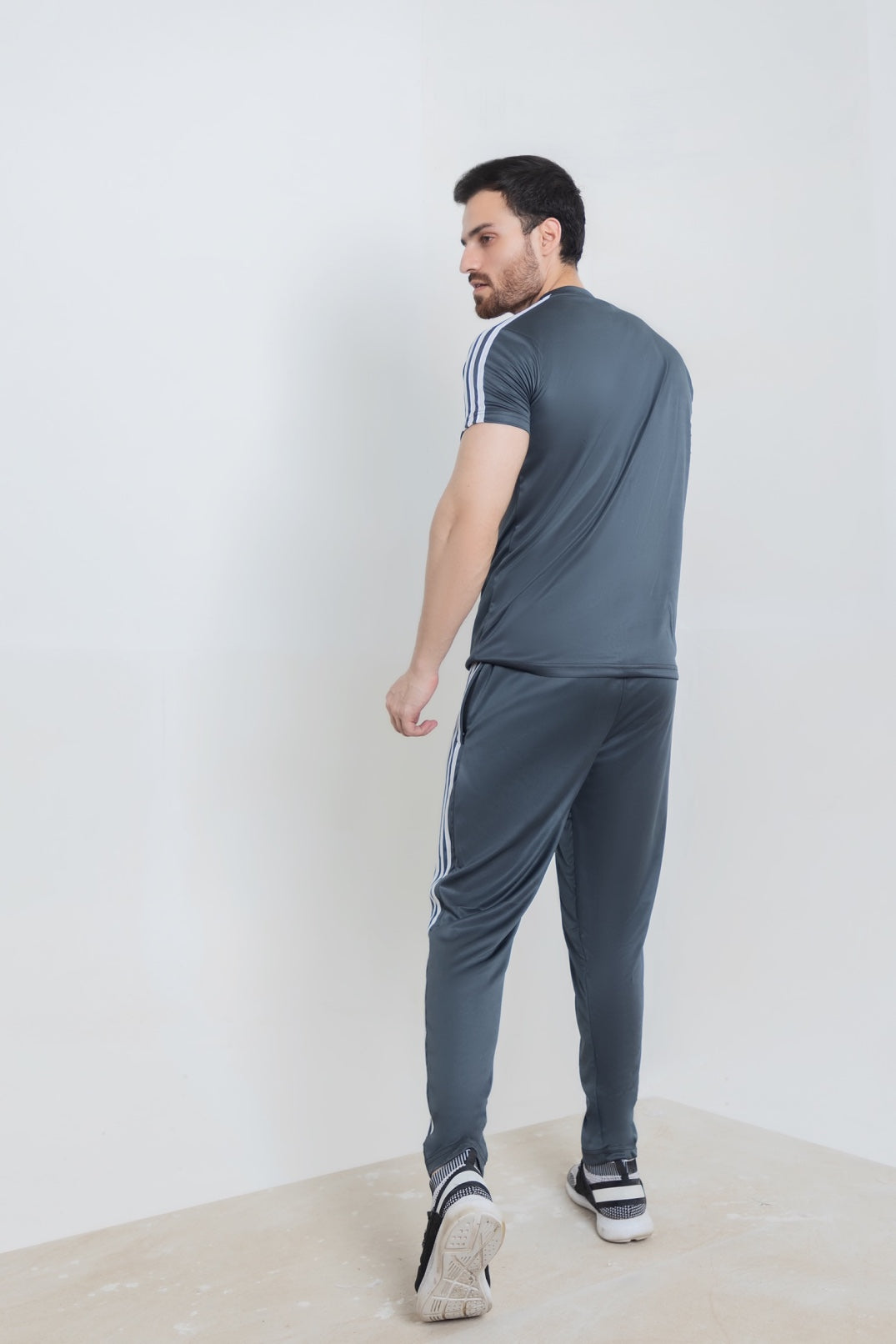 Grey Stripes Ways Tracksuit