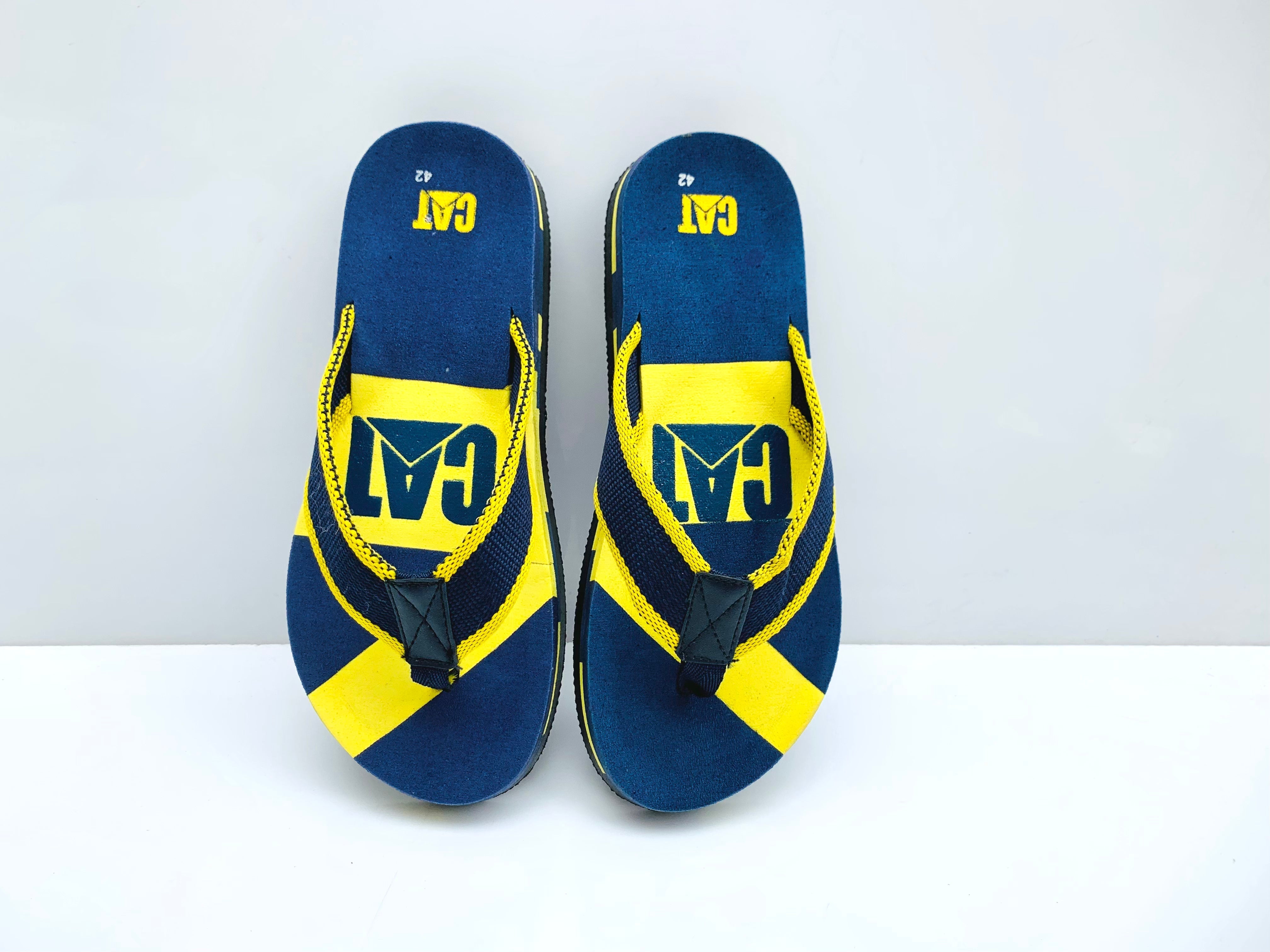 C-A-T Blue-Yellow  FlipFlop ( FF-010 )