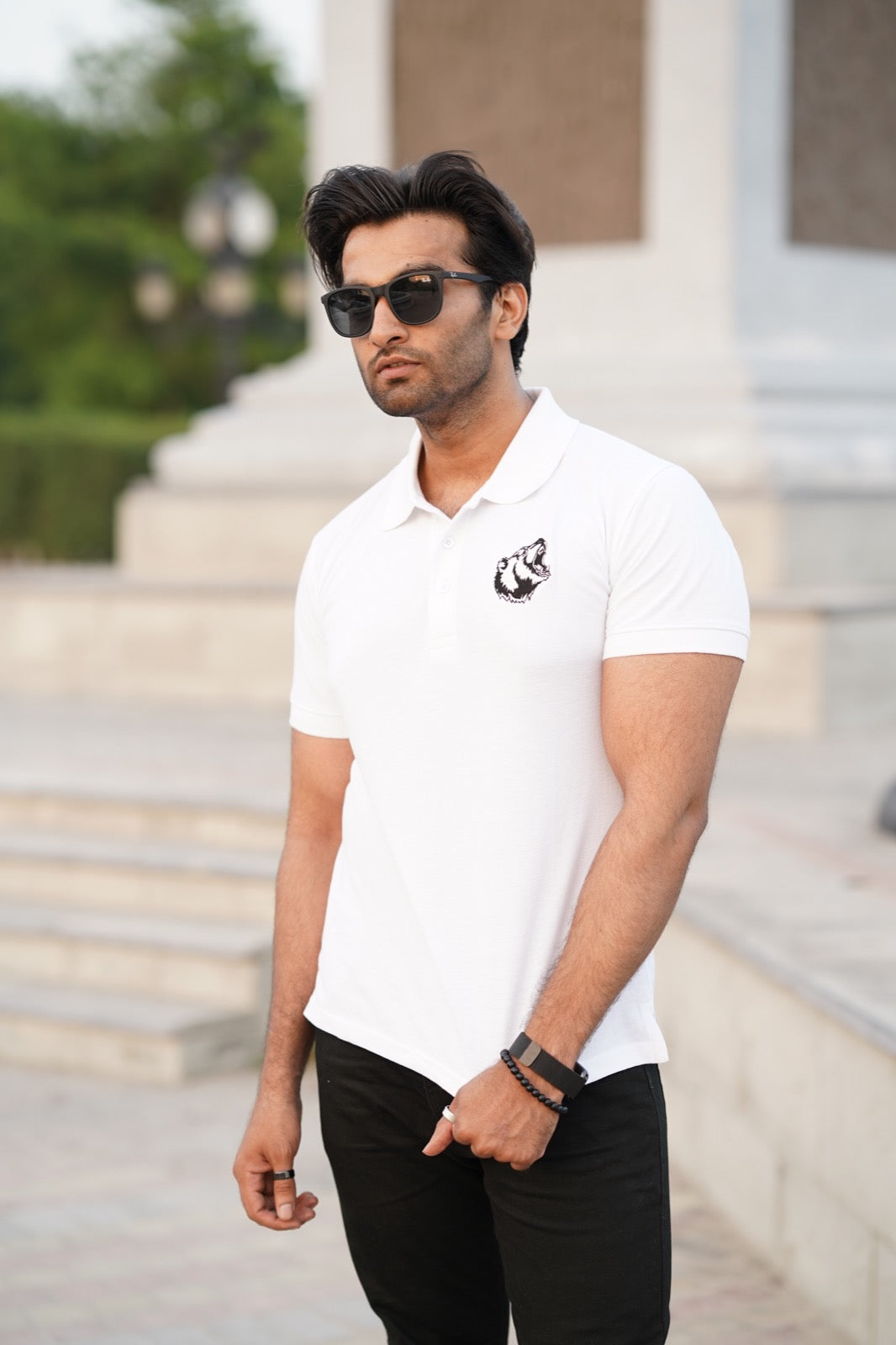 Roar Exclusive Polo - WHITE