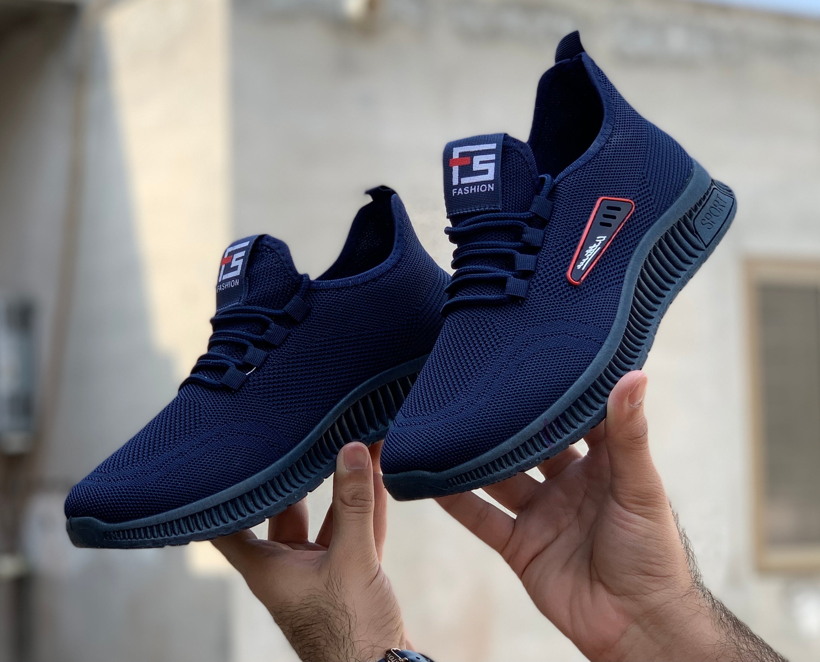 Navy Note Sport Yeezy Shoe