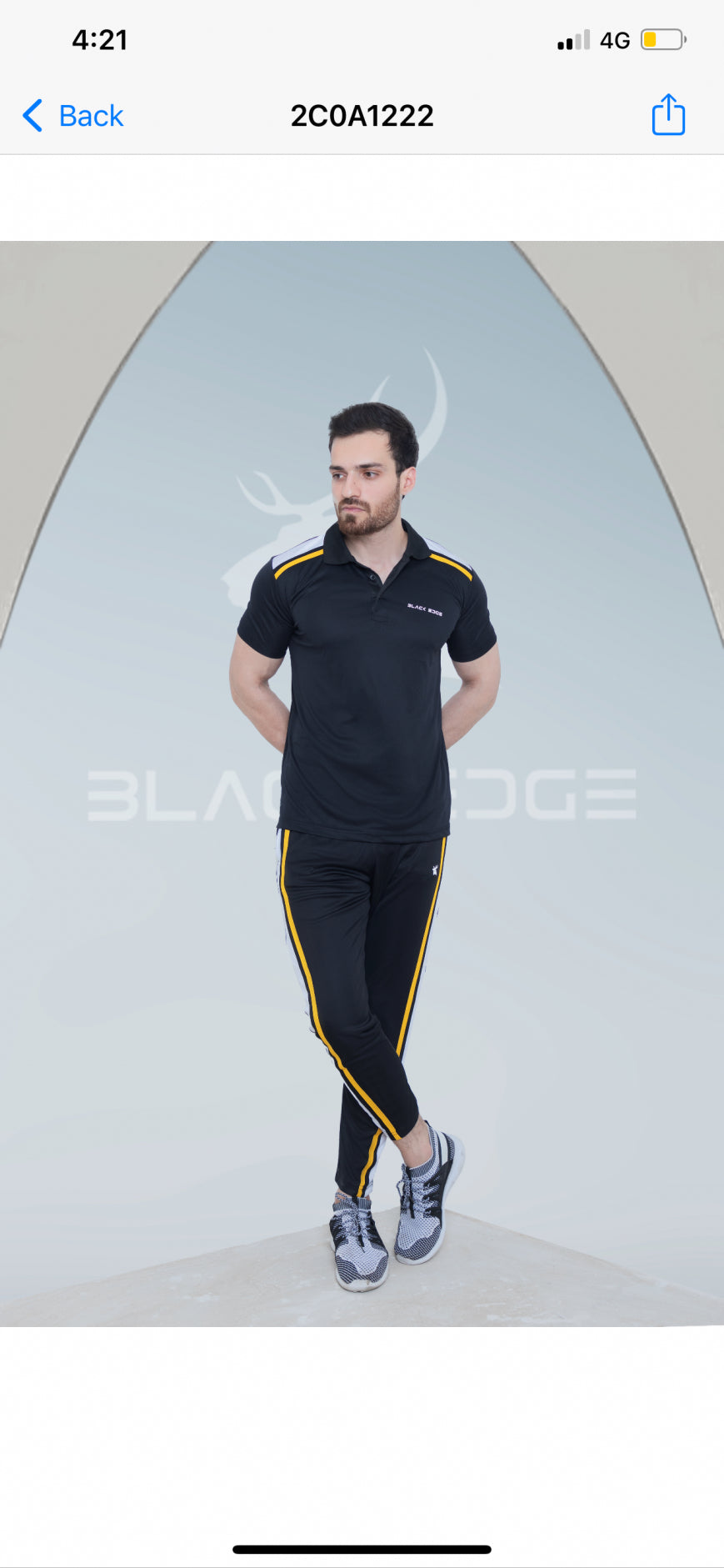 Black Space Dry-Fit Tracksuit ( BE-S07)