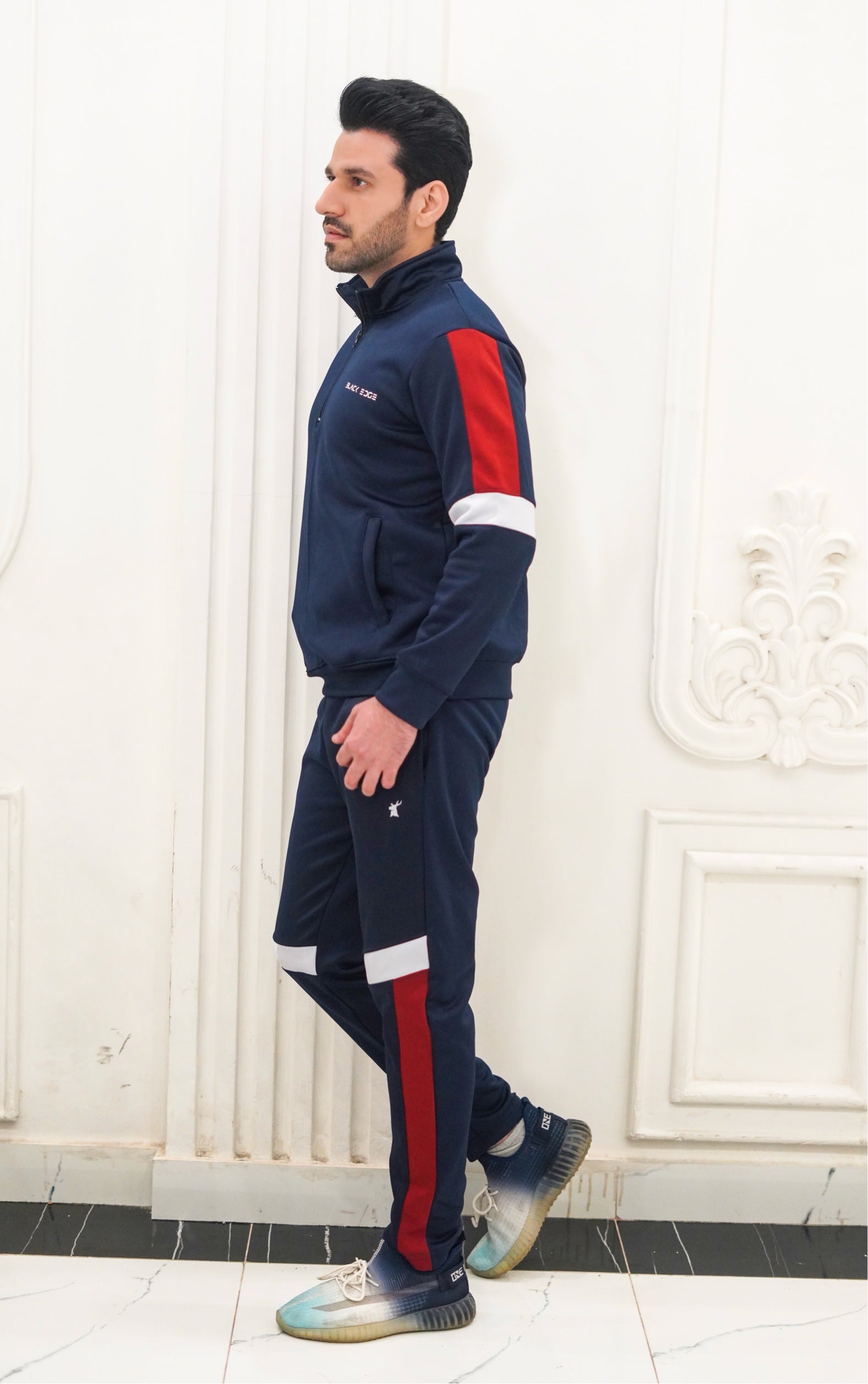 NEW NAVY BLUE DEEDS TRACKSUIT