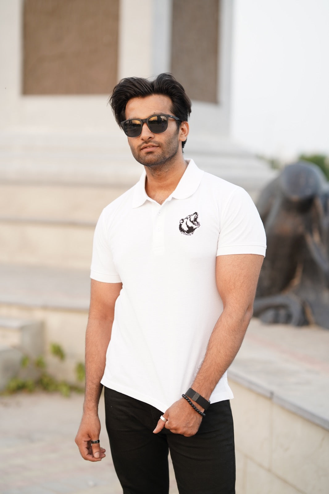 Roar Exclusive Polo - WHITE