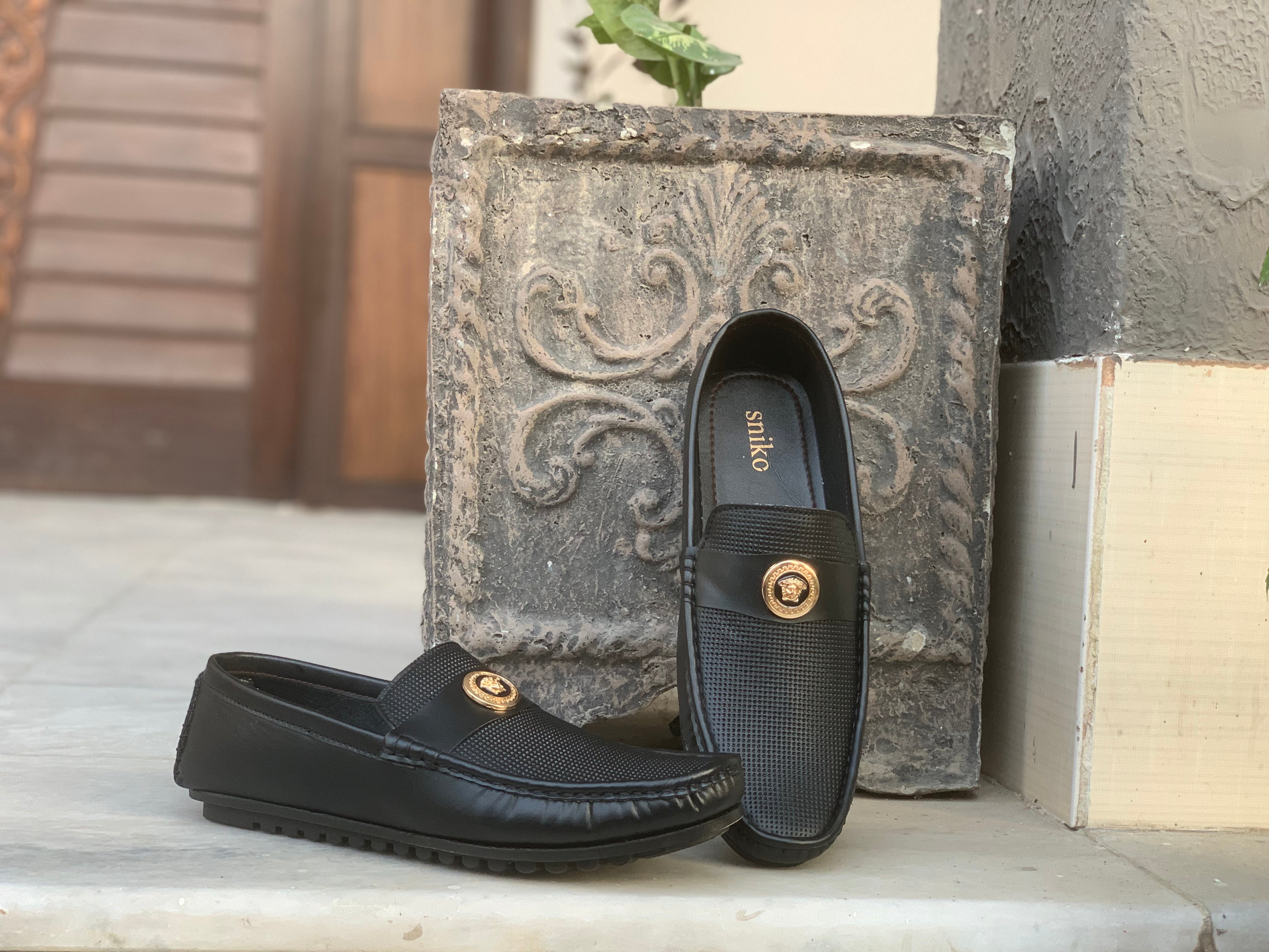 Black Ver-sac Loafer