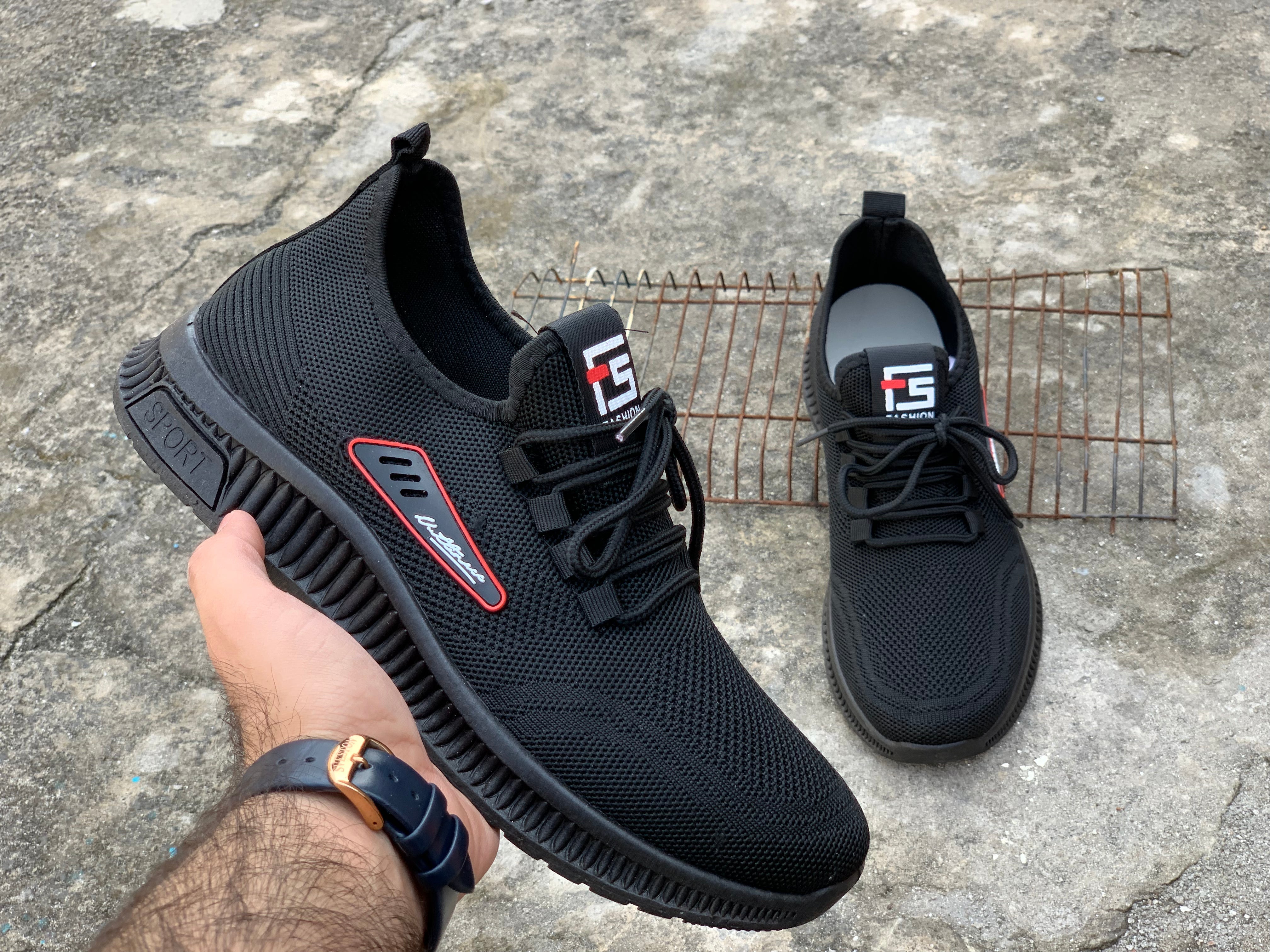 Black Note Sports Yeezy Shoe