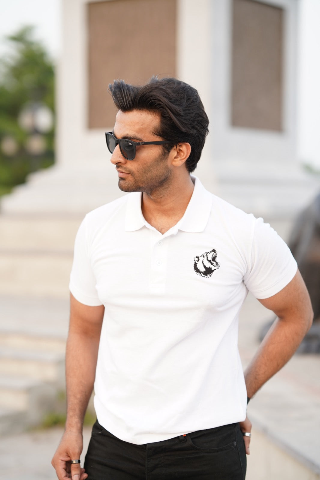 Roar Exclusive Polo - WHITE