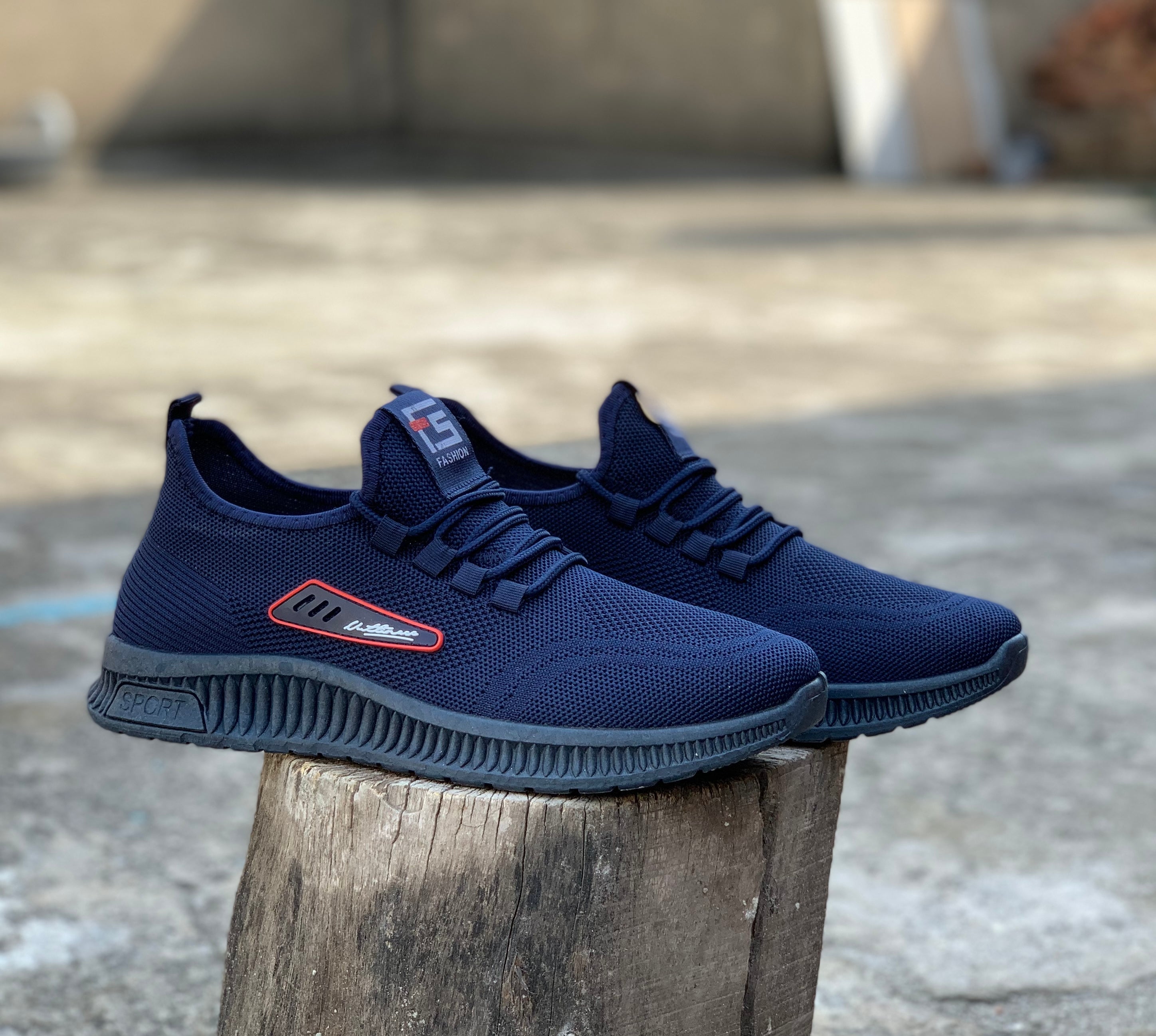 Navy Note Sport Yeezy Shoe