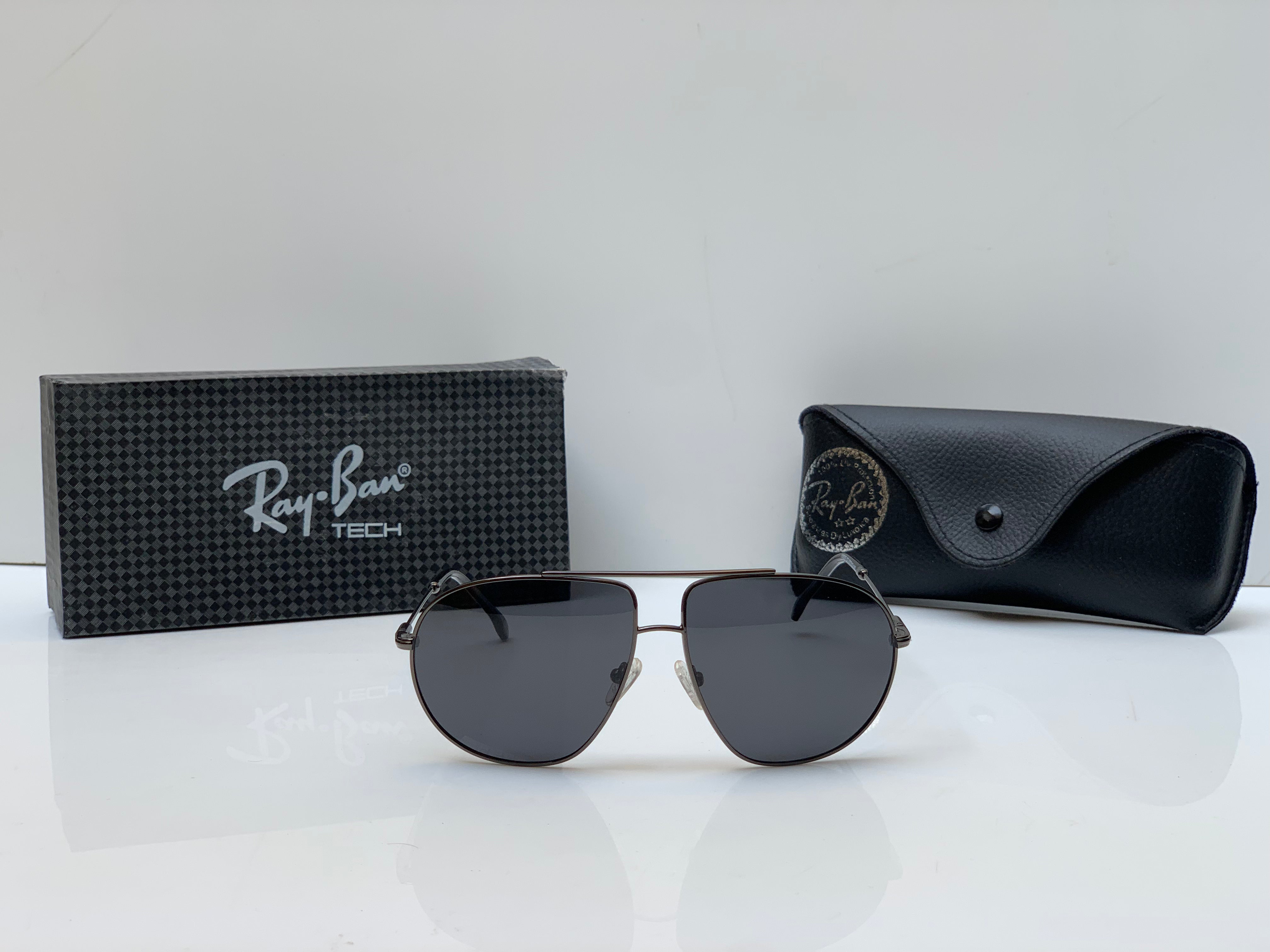 New Polarized All - Black - Glasses  ( B-1500 )